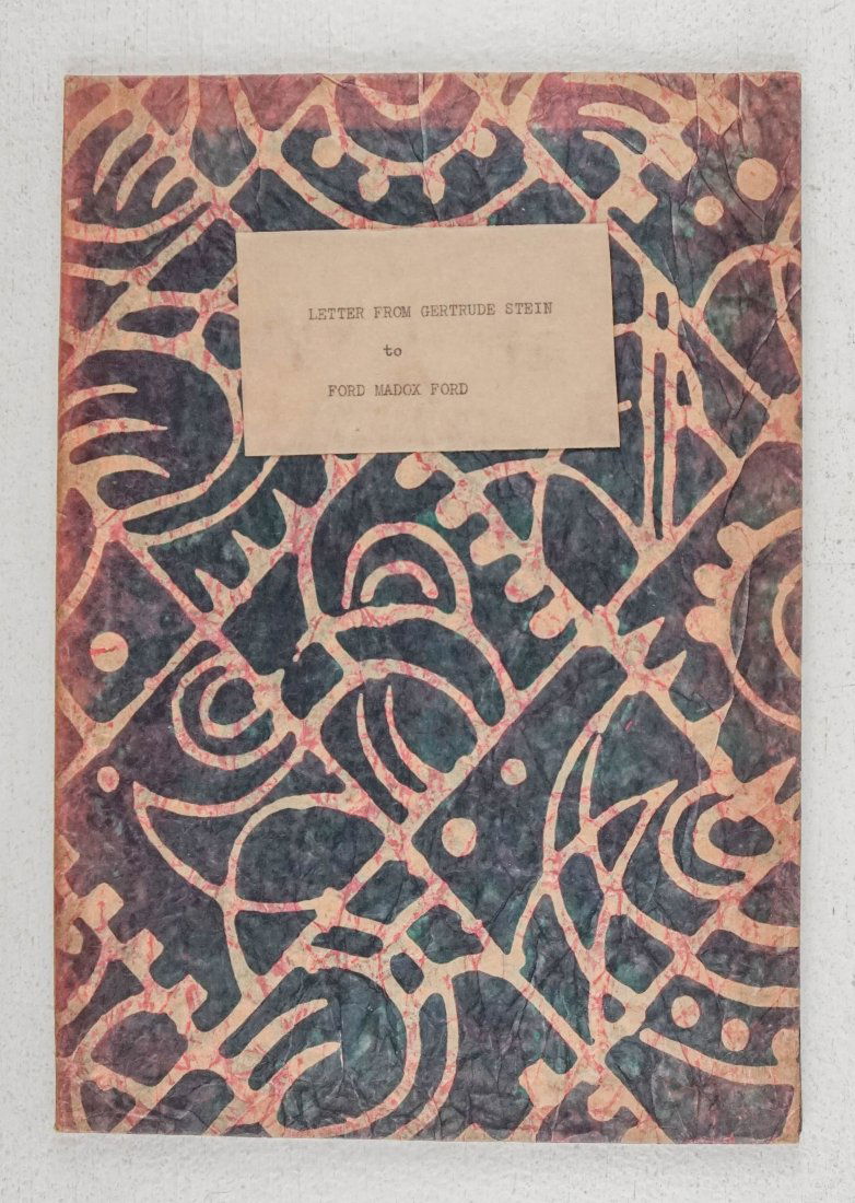 Stein, Gertrude (1 of 6)