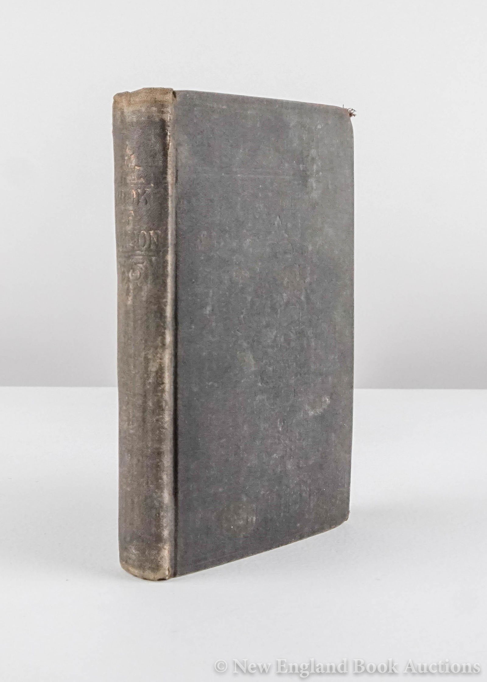 The Book of Mormon: 31. The Book of Mormon.Translated by Joseph Smith, Jun. Third Electrotype Edition. 8vo, publisher's gilt-lettered cloth; shelf-wear, spine faded, scattered foxing. (Flake 627).Salt Lake City, 1891 [75