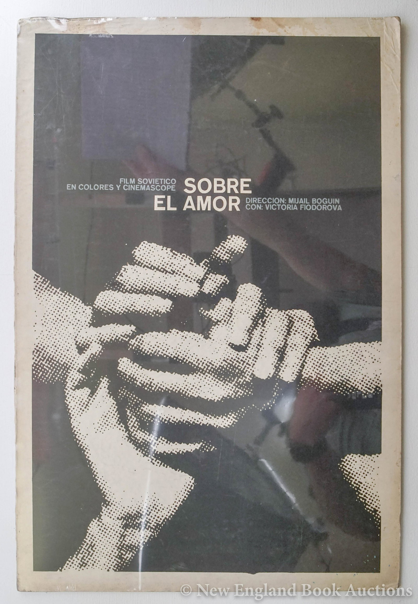 Cuba, Chile,: 105. Cuba, Chile, . etc. Group of 5 posters, as listed below. Various sizes; first top-margin soiled, some margins chipped, some corners chipped etc., generally sound. Vp, 1970s [300/500]Film Sovietic