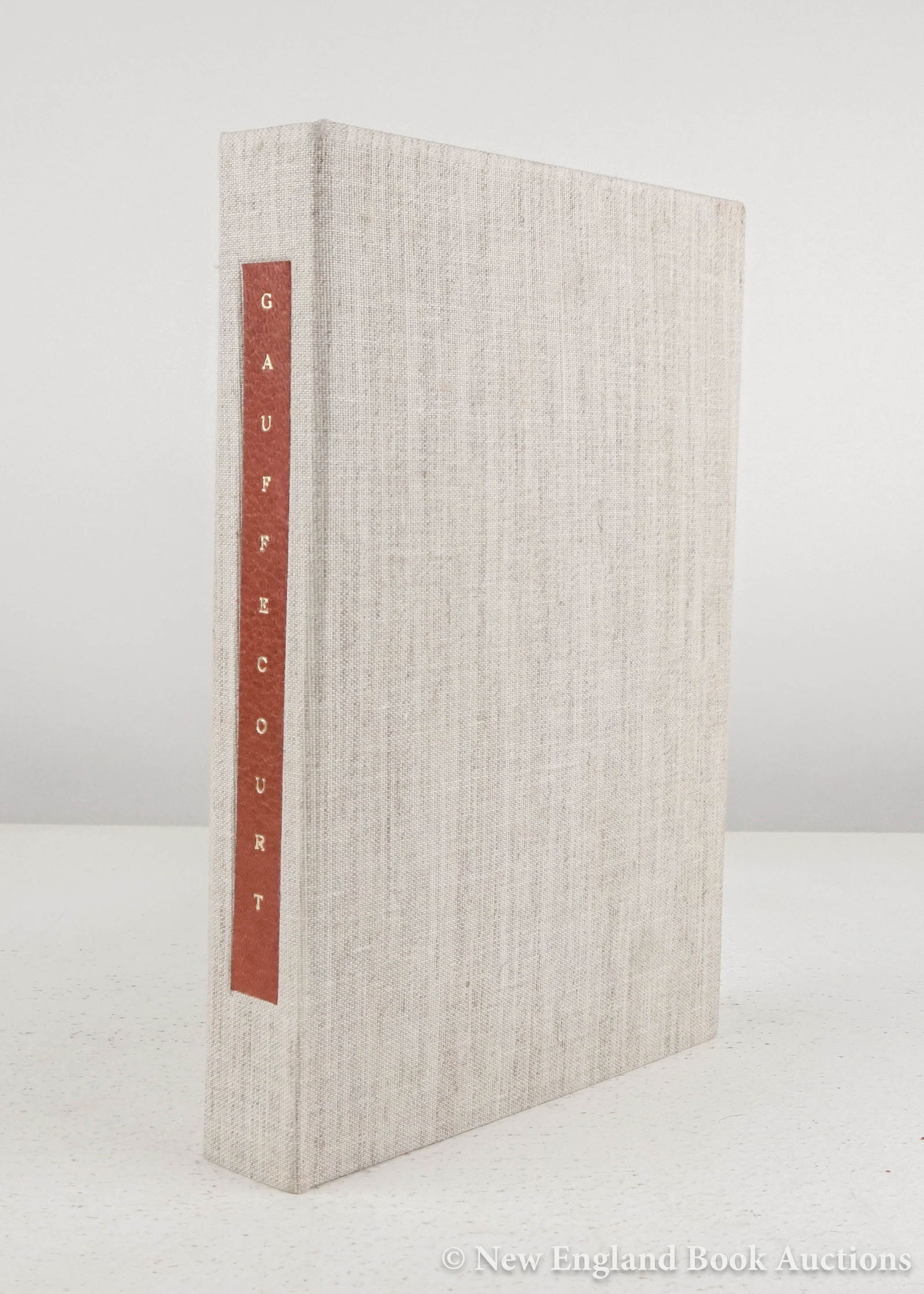 Dos-à-Dos Binding.: 52. Dos-à-Dos Binding. Gauffecourt, Jean-Vincent Capronnier de. Traité de la Relieure de Livres. A Bilingual Treatise on Bookbinding. Tall 8vo, gilt-decorated full green morocco with brown o