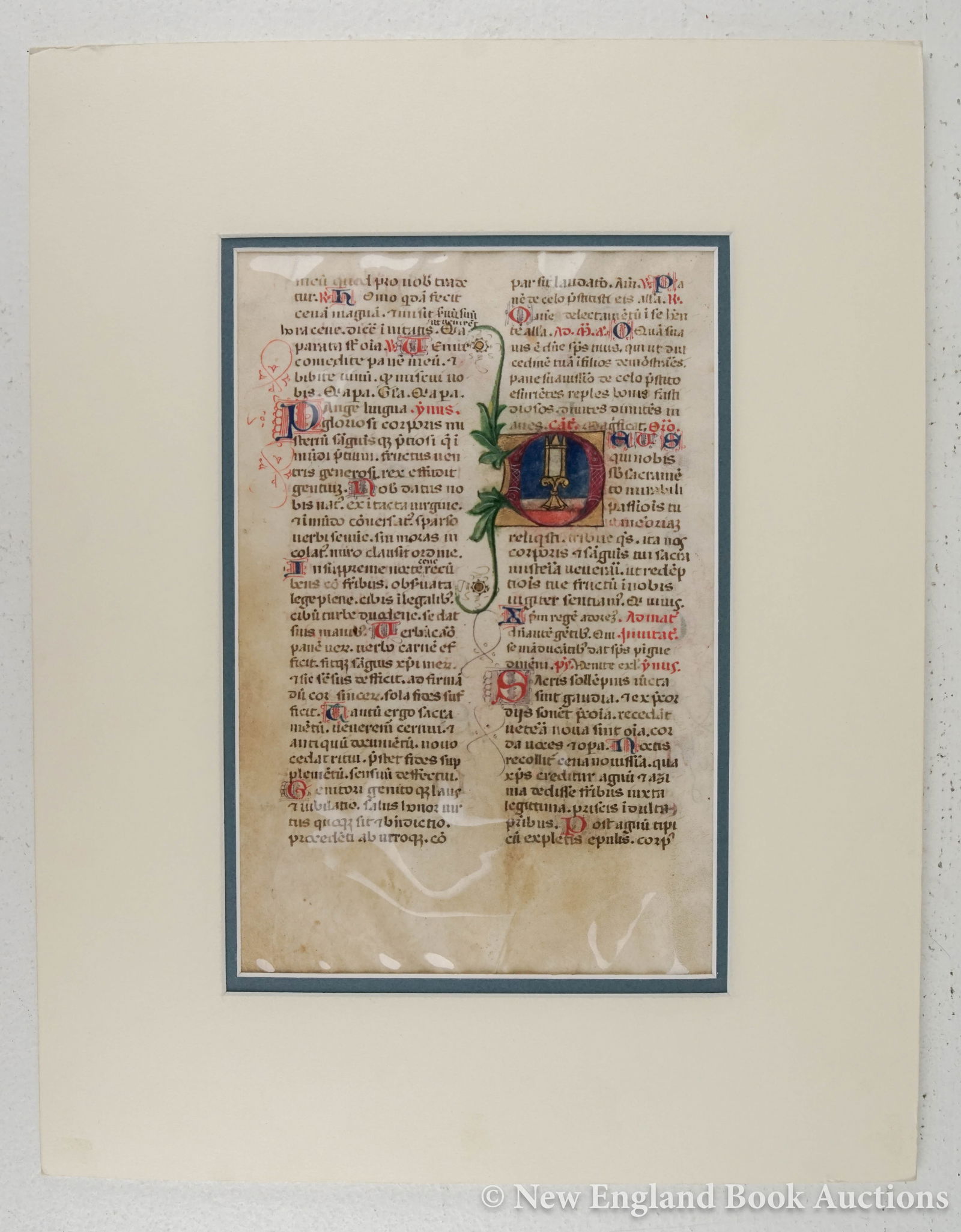 Manuscript Leaf (1 of 2)