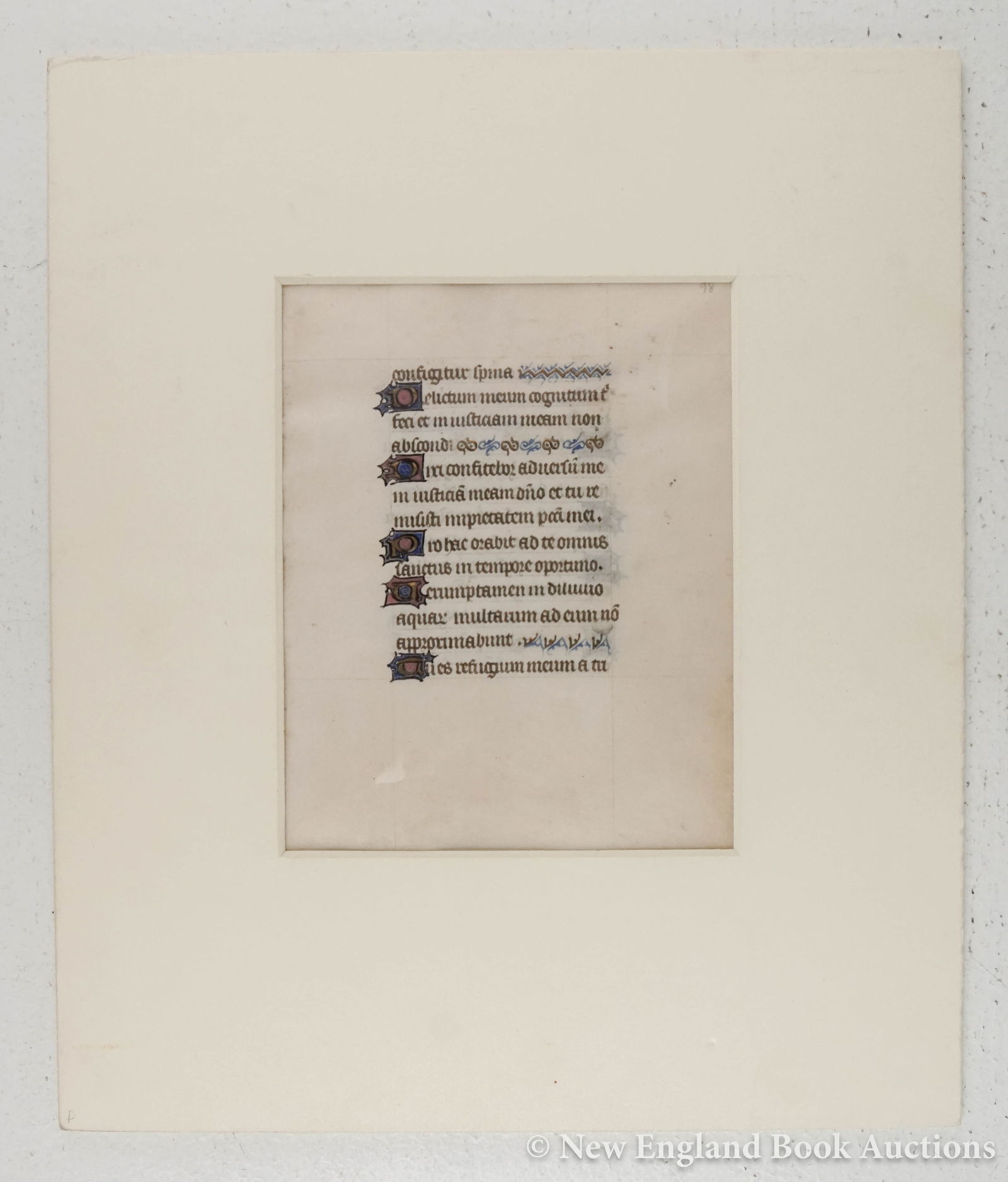 Manuscript Leaf (1 of 2)