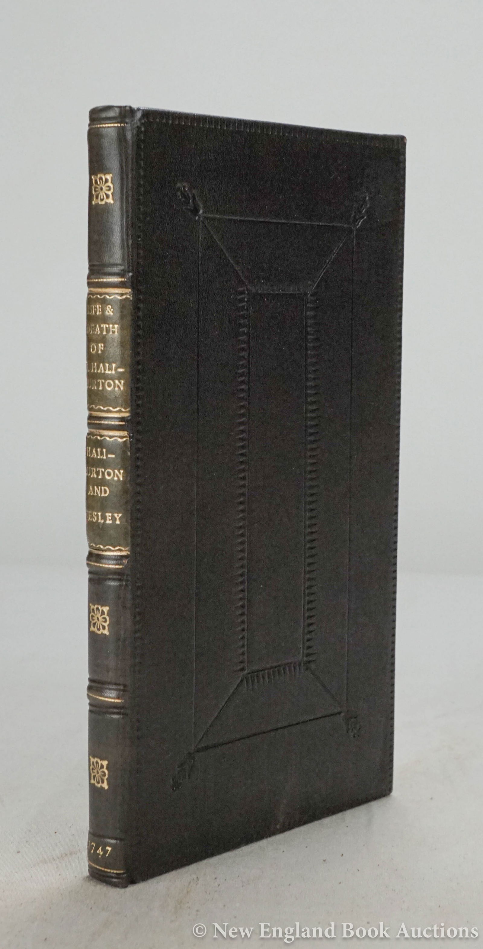 [Halyburton, Thomas]: 76. [Halyburton, Thomas]. An Extract of the Life and Death of Mr. Thomas Haliburton. Second Edition. Preface by John Wesley. [8], 92 pages. 12mo, modern full calf, gilt and blind decorated in a contem