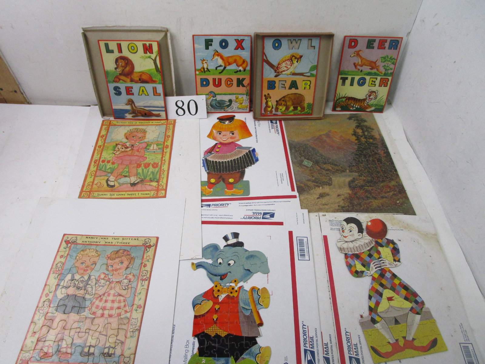 Puzzles: Nice lot of vintage puzzles