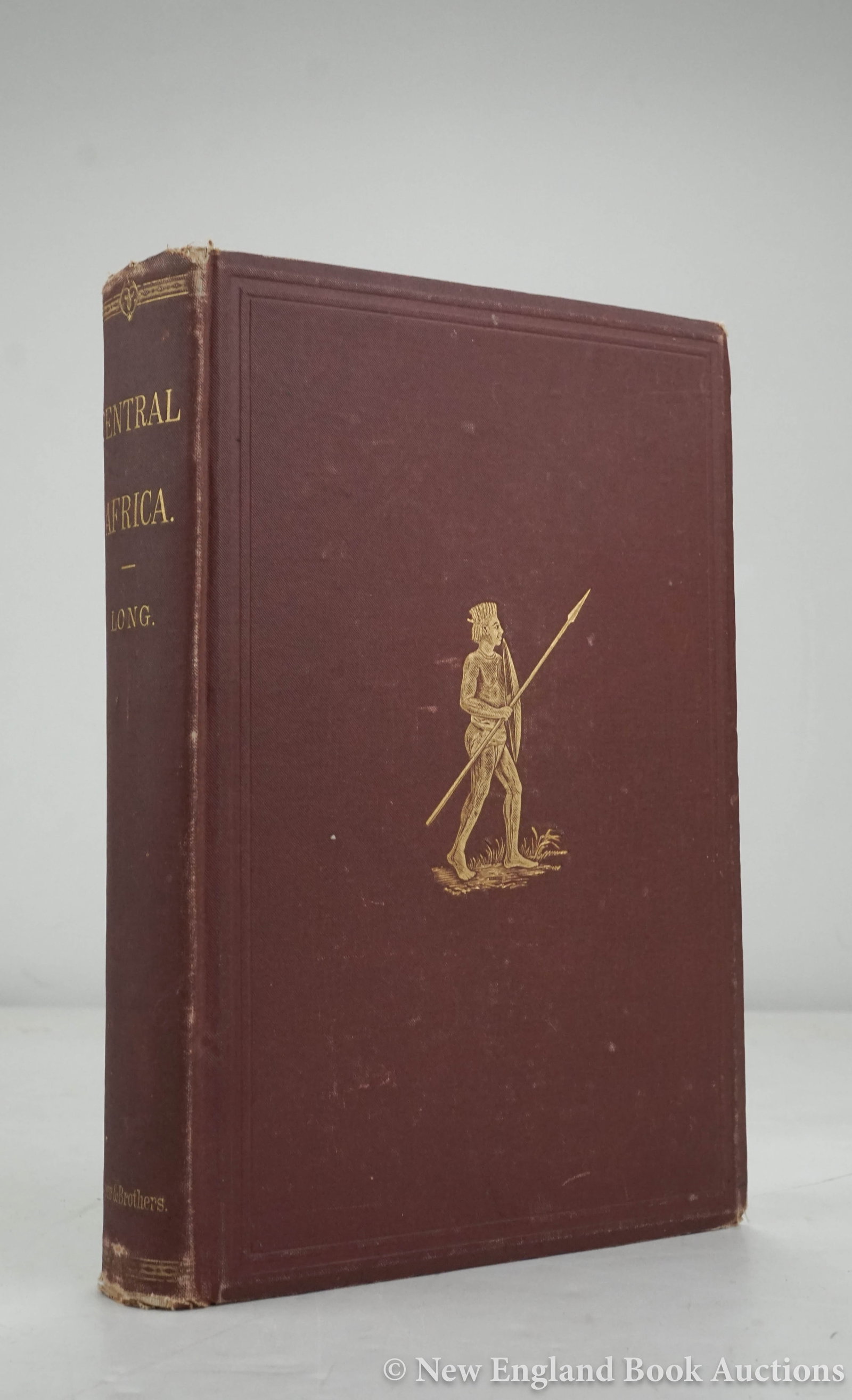 49. Long, Col. C. Chaille: 49. Long, Col. C. Chaillé. Central Africa: Naked Truths of Naked People. Illustrated, including folding map. 8vo, publisher's cloth; spine-ends and tips worn, a bit shaken, generally sound otherwise.