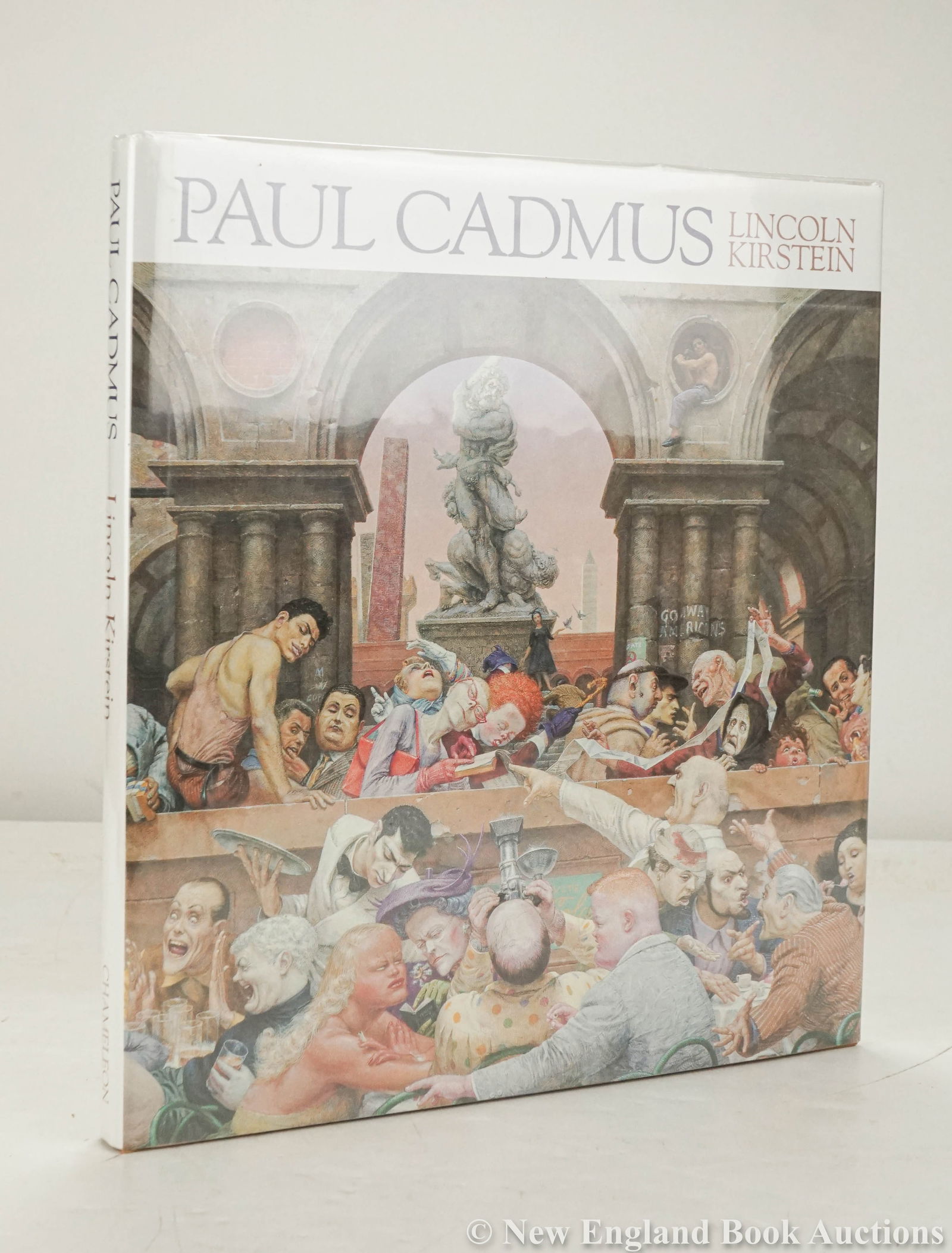 Cadmus, Paul: 38. Cadmus, Paul. Kirstein. Paul Cadmus. Illustrated. 4to, cloth, dust jacket; light wear. New York, (1992) [75/100] FIRST EDITION. Inscribed to Paul Carman and SIGNED BY CADMUS.