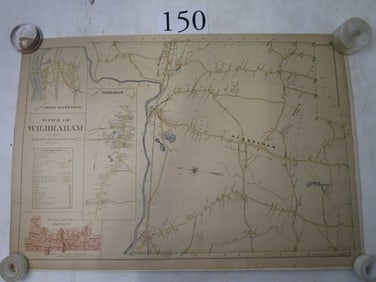Wilbraham Mass. Maps