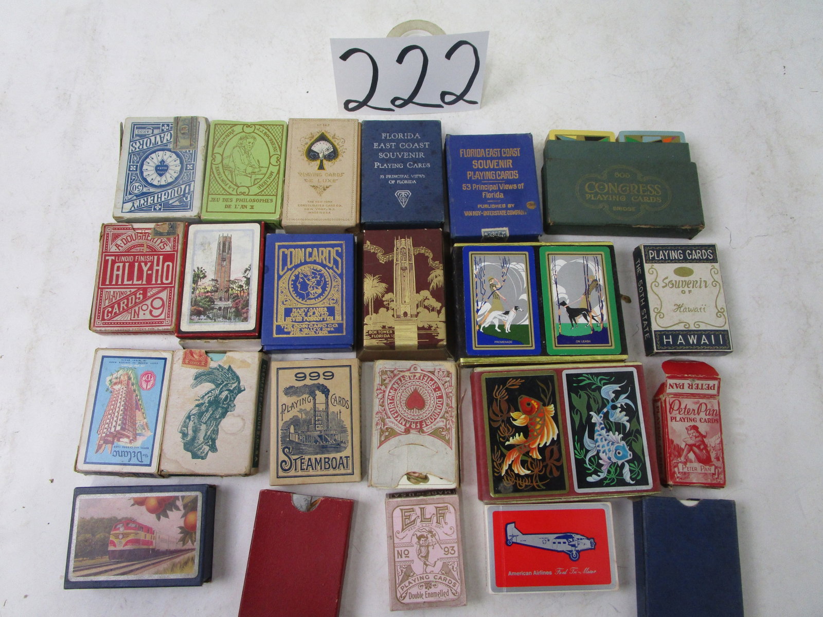 Playing Cards: 24 decks of playing cards