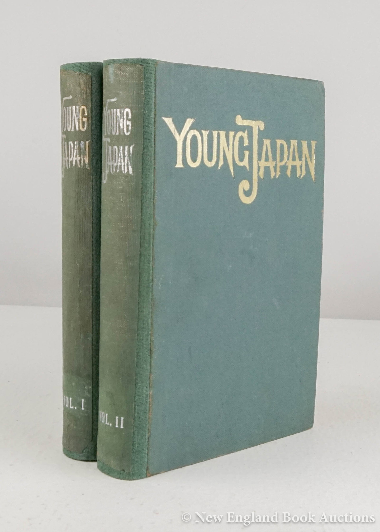 Black, John R: 35. Black, John R. Young Japan. Yokohama and Yedo. 2 volumes. 8vo, gilt-lettered cloth; rebacked with most of original spine laid in, a few ink underlines, generally sound otherwise. London and Yokoha