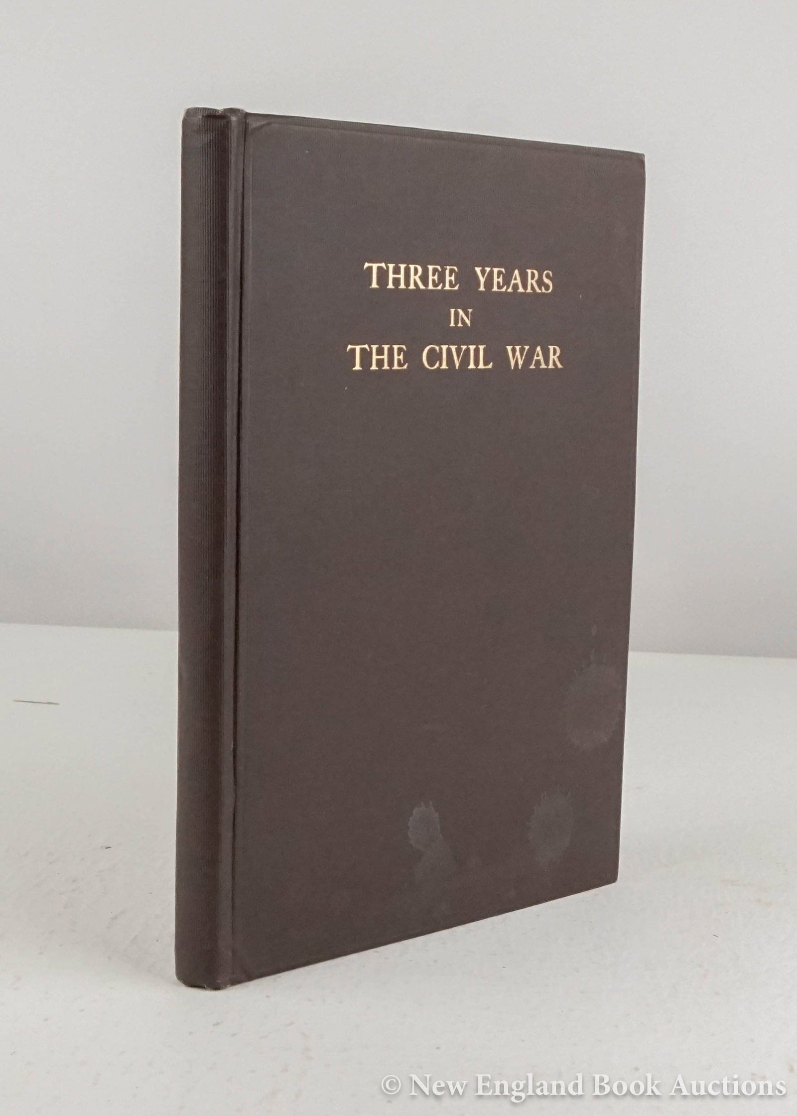Clark, Harvey: 54. Clark, Harvey. My Experience with Burnside's Expedition and 18th Army Corps. Illustrated. 8vo, gilt-lettered cloth; moderate wear. Privately Printed, [1914] [80/120] Clark served in Company F of t
