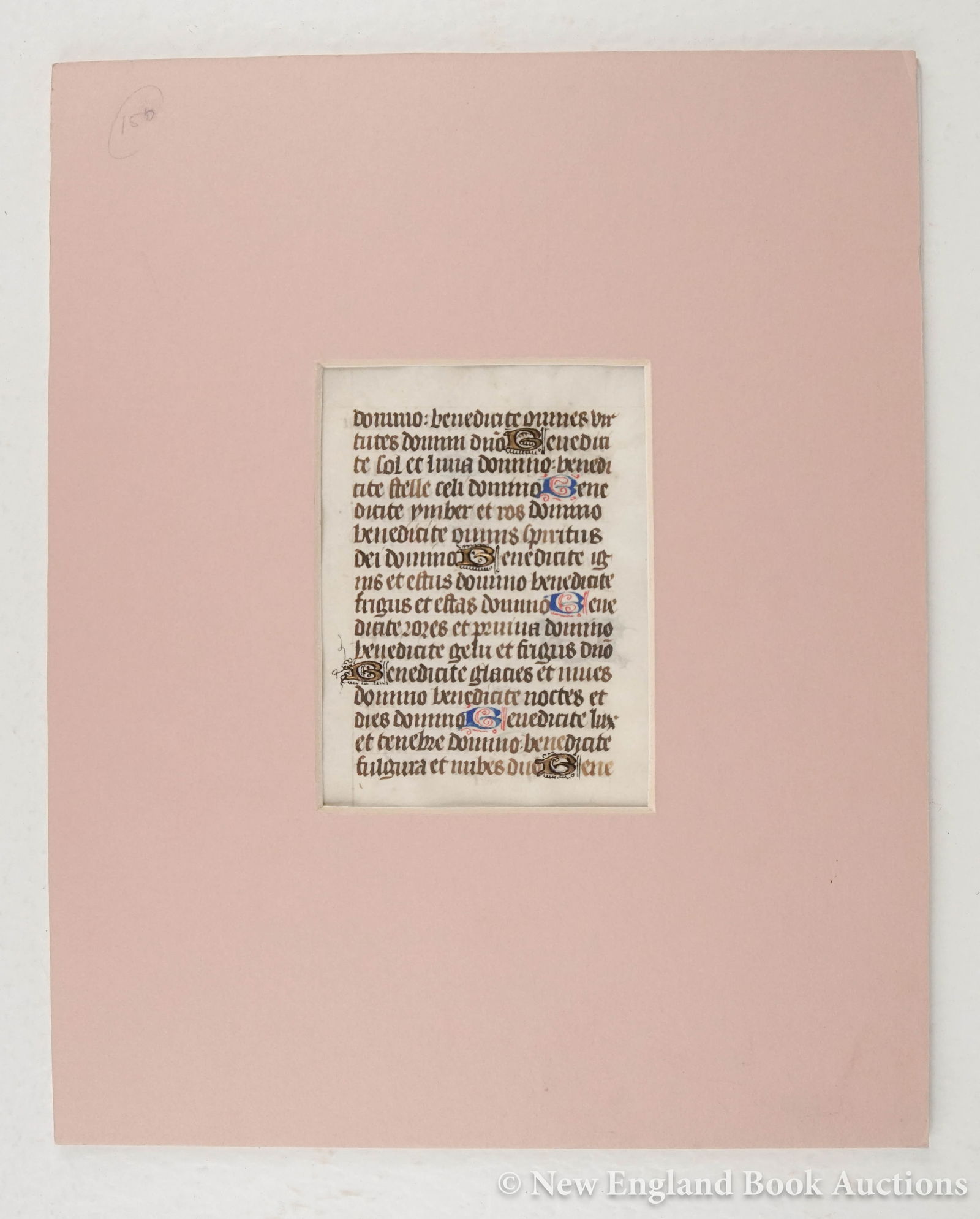 Early Manuscript Leaves (1 of 4)