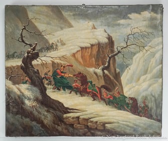 Napoleonic Oil Painting