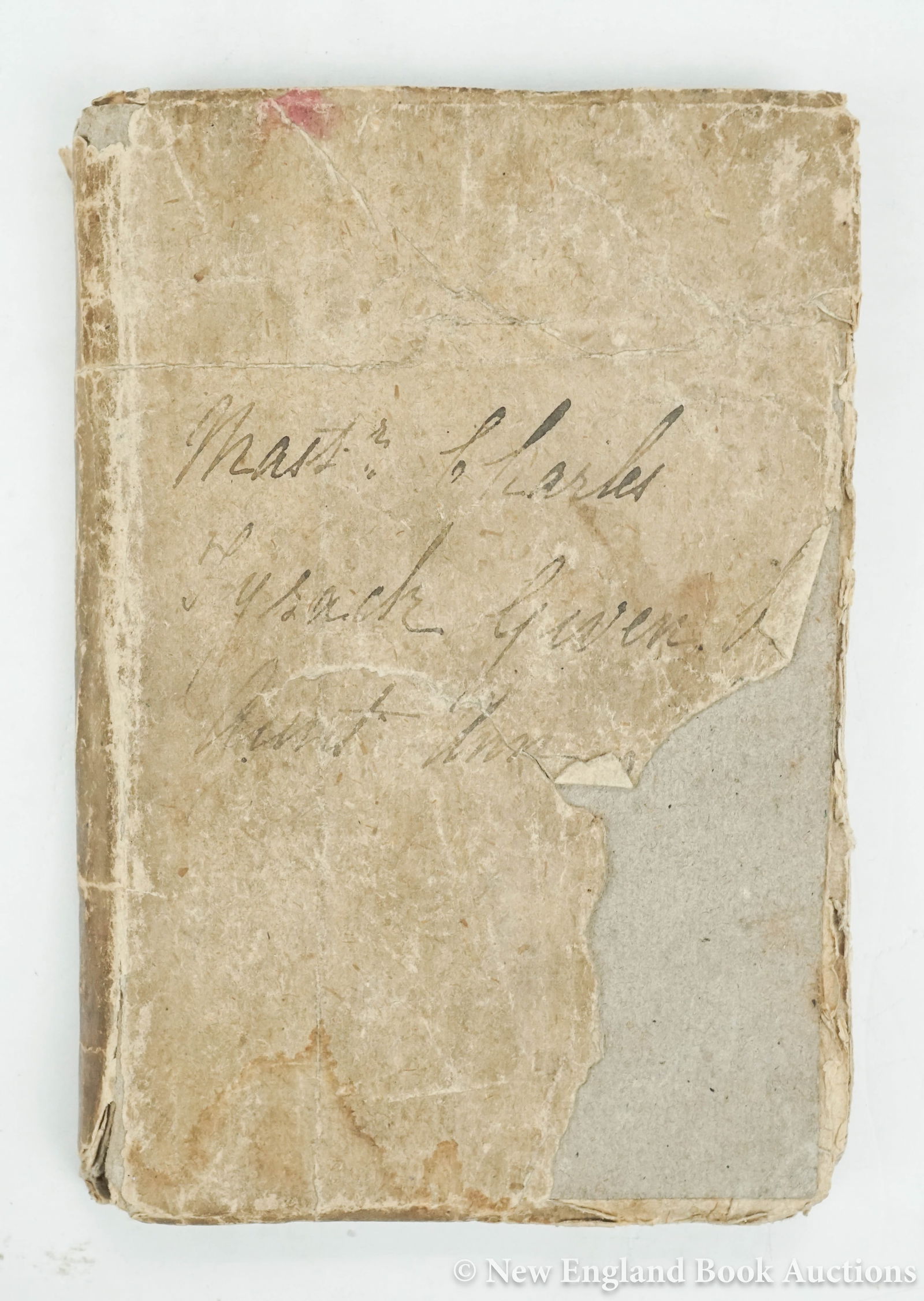 A New Hieroglyphical Bible: 1. A New Hieroglyphical Bible. Nearly 500 wood-engravings. 140 pages. 12mo, contemporary plain paper over boards; covers worn, joints split, some soiling, etc. Dallinghoo, near Woodbridge: J. Jarrold,