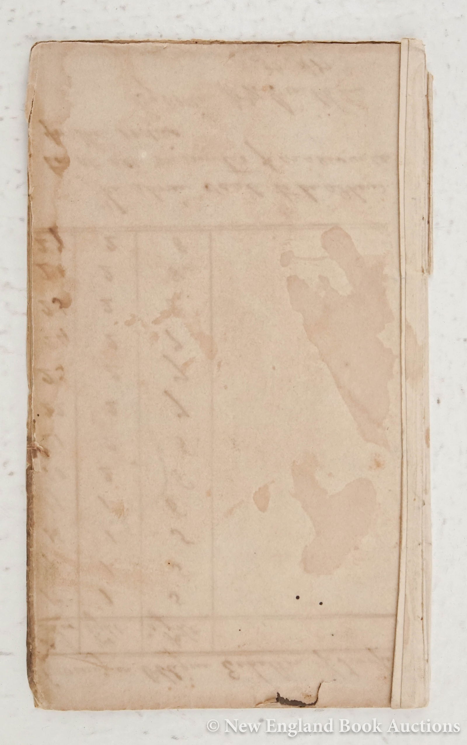 Military: 143. Military. Manuscript description of orders by Lieut. Horne of His Majesty's 05 Hussars. 14, [1], [4] pages, including 2 inserted text leaves from Cannon's "Historical Records of the British