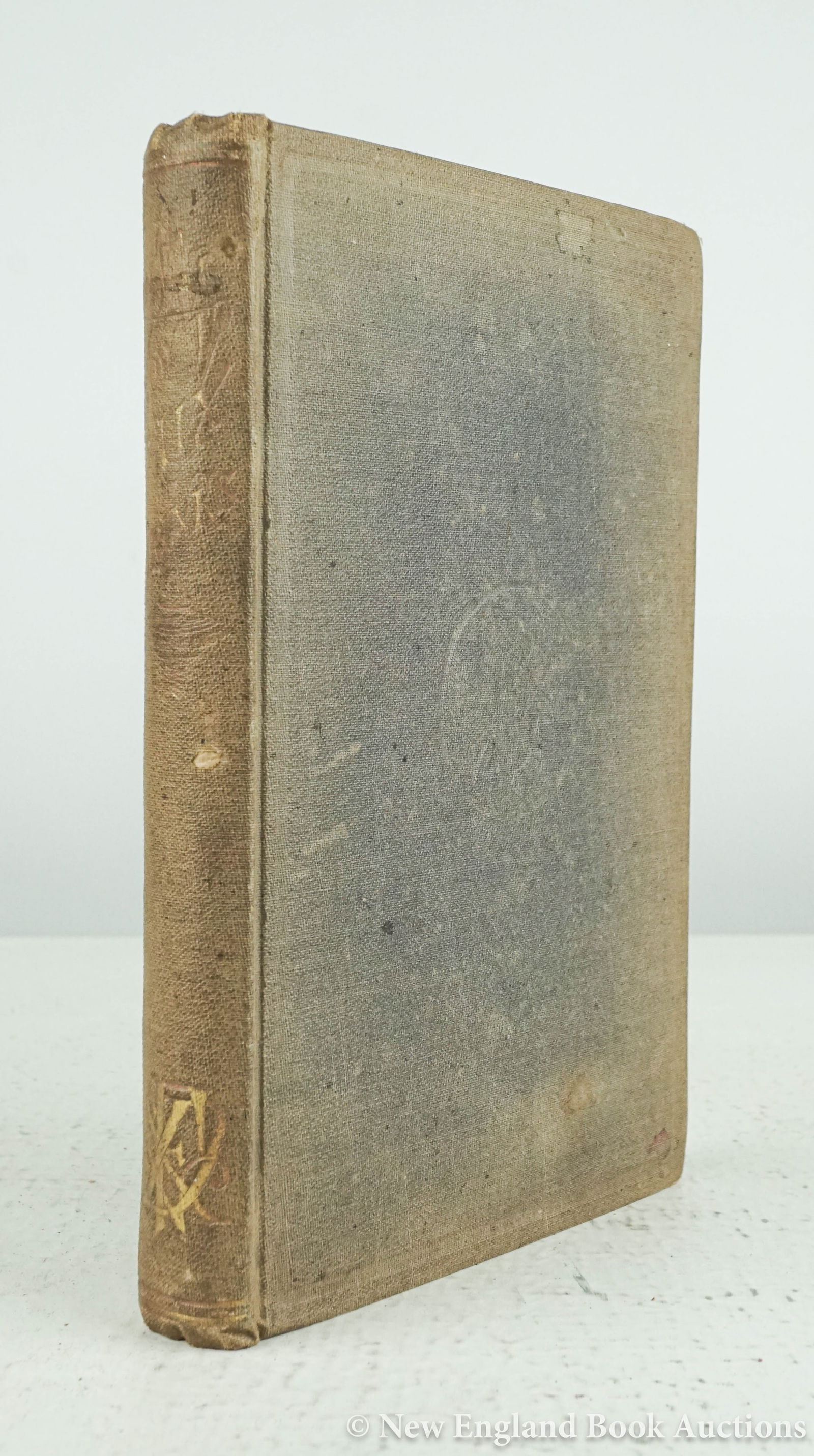 Mixology: 148. Mixology. Thomas, Jerry. How to Mix Drinks, or Bon-Vivant's Companion. Illustrated. 8vo, publisher's cloth; shelf-wear, some soiling, generally sound. New York: Dick & Fitzgerald, (1862)