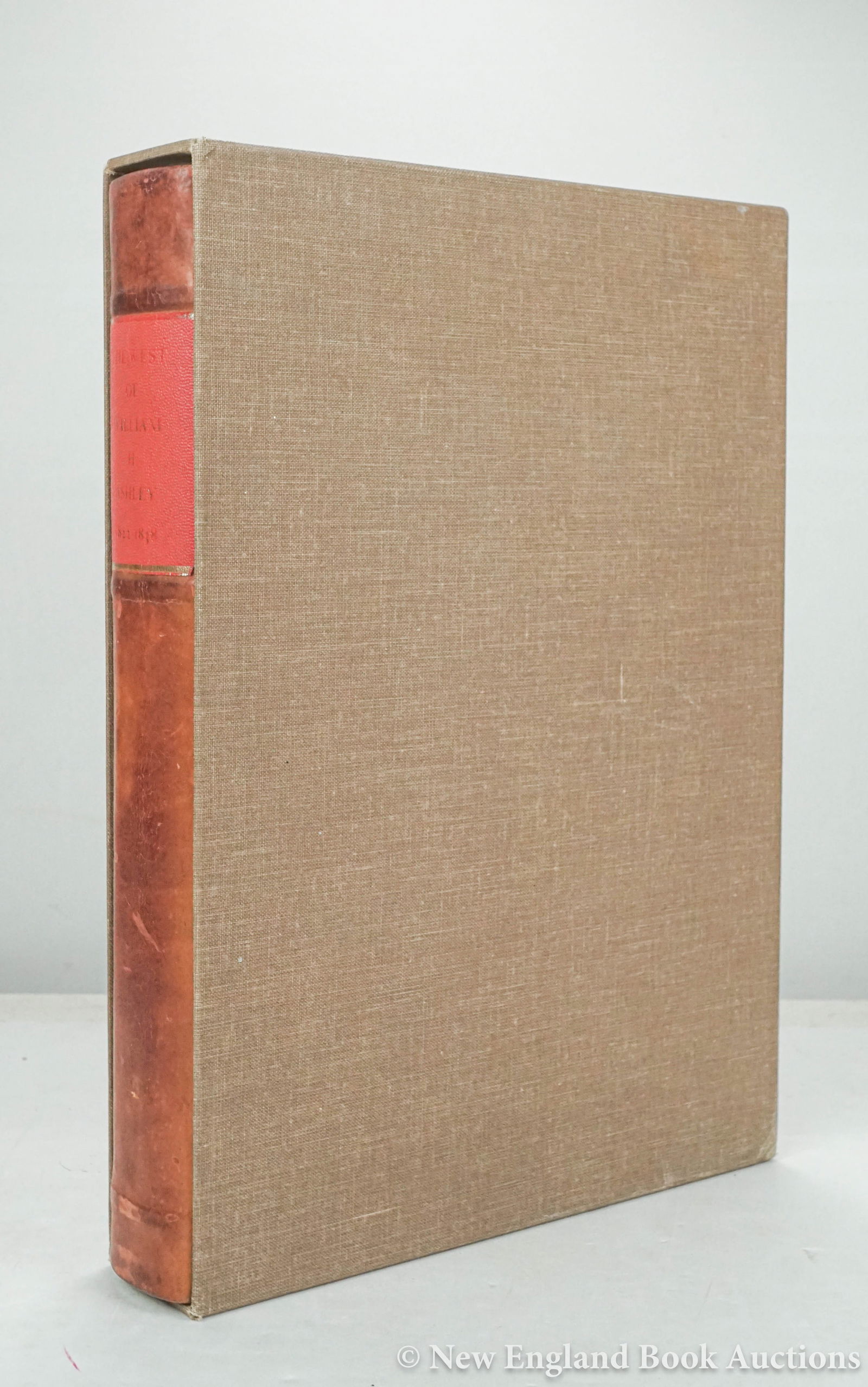 Morgan, Dale Lowell: 153. Morgan, Dale Lowell. The West of William H. Ashley. The International Struggle for the fur trade of the Missouri...1822-1838. Illustrated. Folio, 3/4 calf, gilt-lettered spine-label (faded),