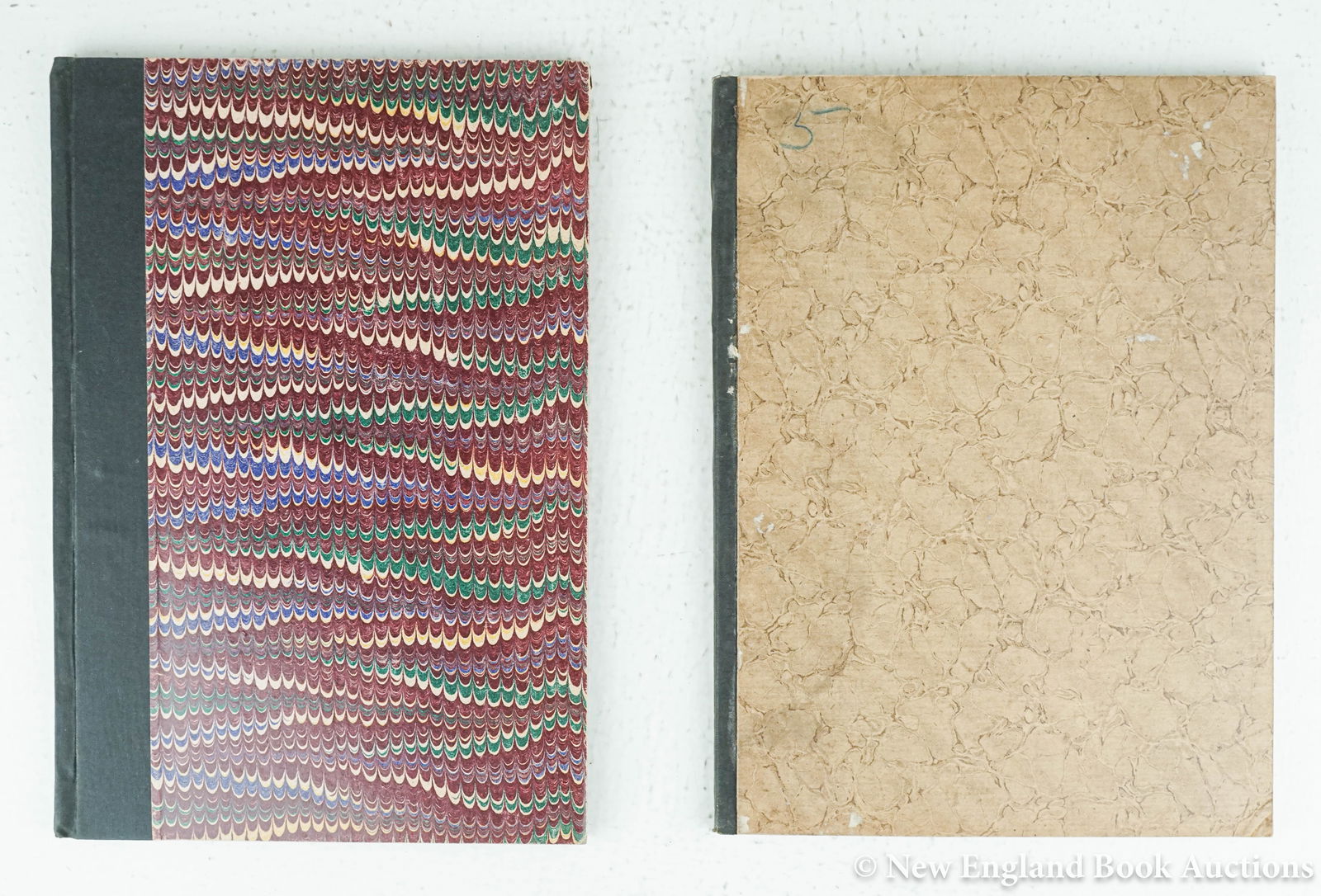 Native American: 155. Native American. Anishinabe Enamiad. Illustrated. Volume III, nos. 1-12 * Volume V, nos 1-12. 4to, cloth-backed boards; moderate wear. Harbor Springs, MI, 1898-1901 [100/150] "A Monthly