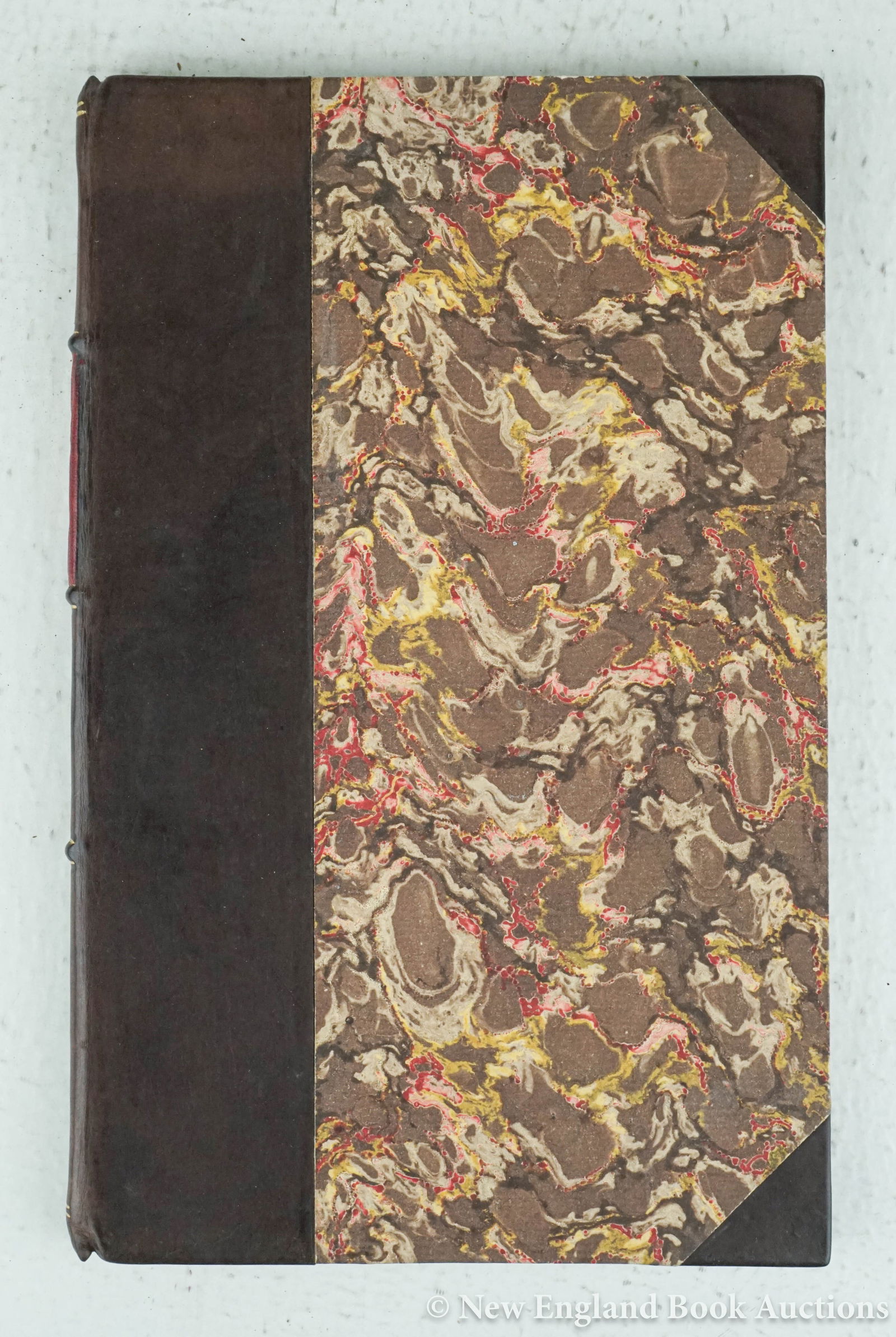 Relations Diverses sur La Bataille du Malangueul: 187. Relations Diverses sur La Bataille du Malangueul?. Recueillies par Jean Marie Shea. Engraved frontispiece. 51 pages. Tall 8vo, later leather-backed boards, uncut and unopened; scattered foxing. 