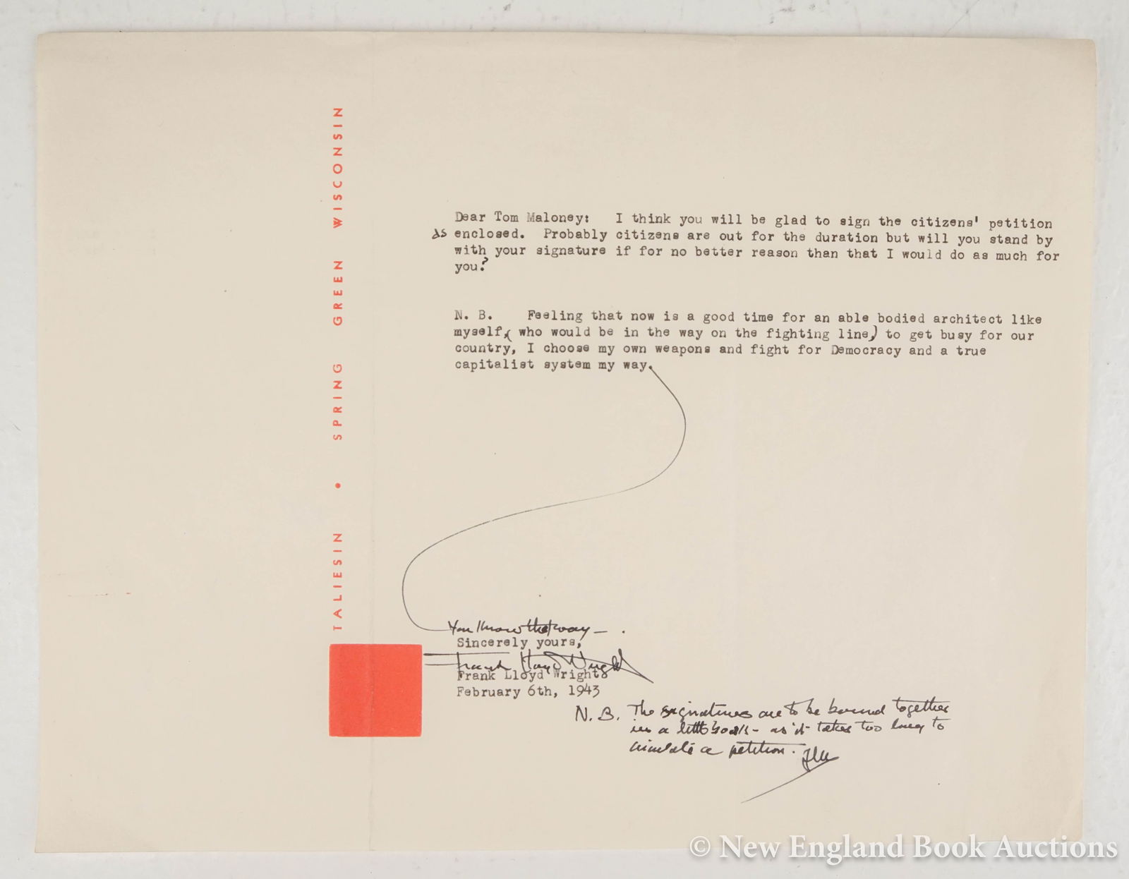 Wright, Frank Lloyd (1 of 4)