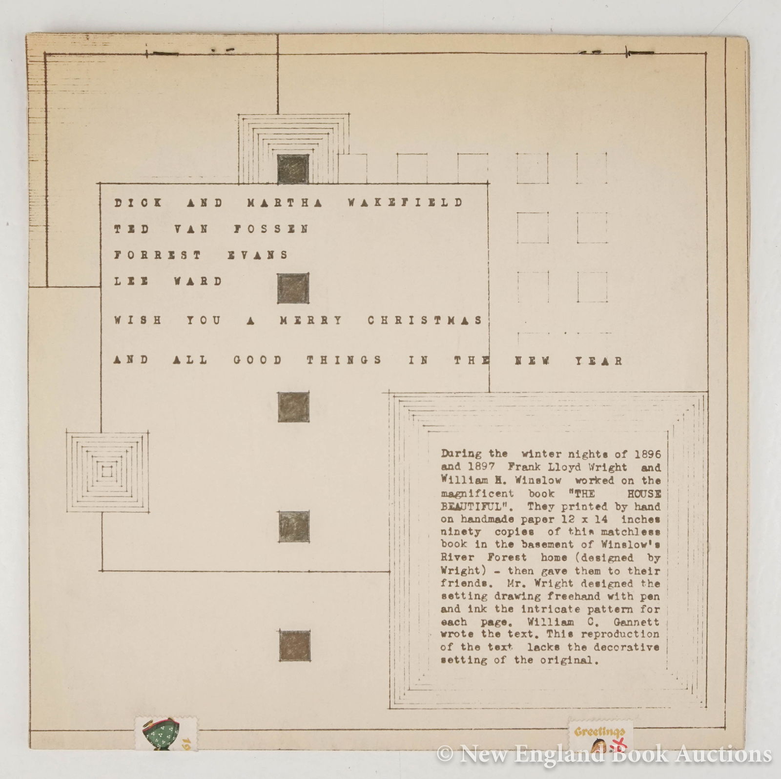 (Wright, Frank Lloyd) (1 of 2)