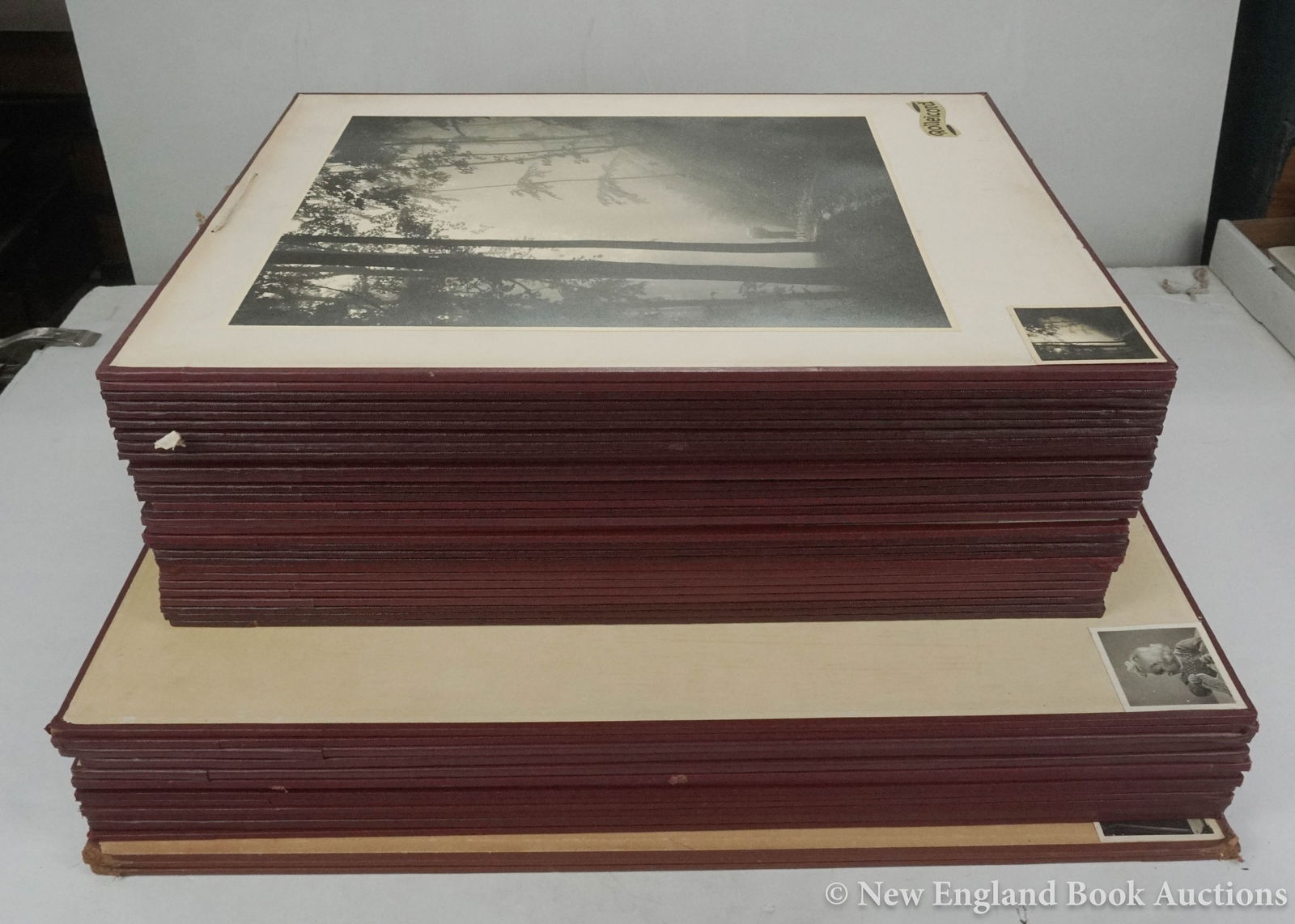 Photography: 194. Photography. Rolleicord. Group of over 50 mounted photographs. Image sizes about 12 x 14 inches on 23-1/2 x 19 or 20 x 15-1/2 inch boards; moderate wear. Germany, 20th-century [250/350]