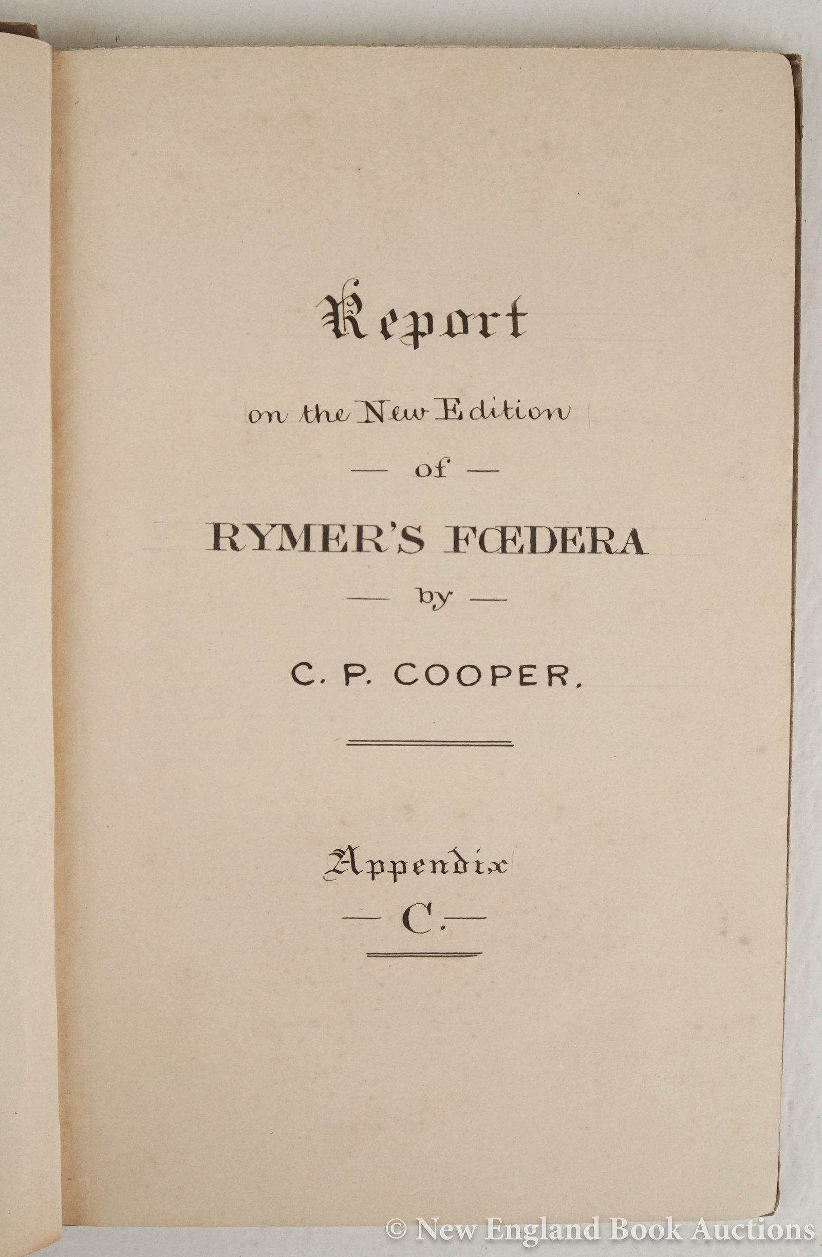 Cooper, C. P - 7
