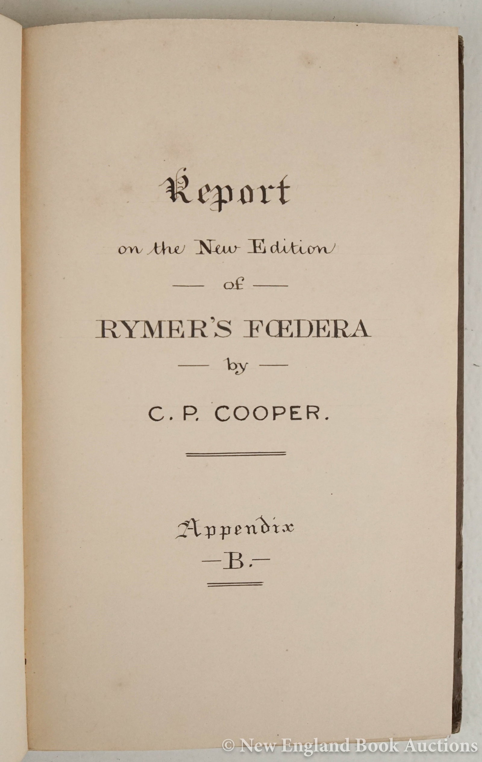 Cooper, C. P - 9
