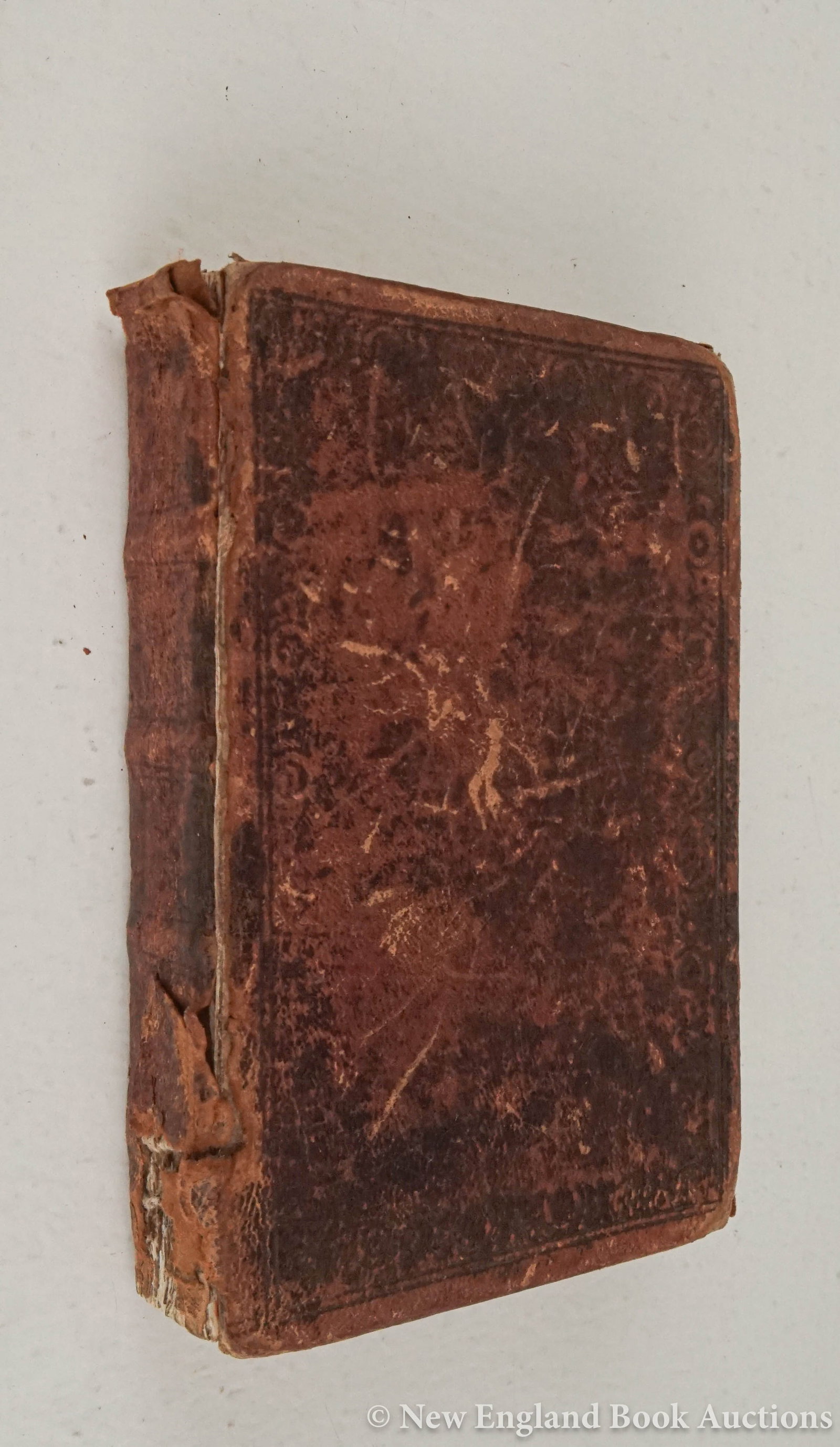 Early American Imprint: 73. Early American Imprint. Shaw, Samuel. The Voice of One Crying in a Wilderness; or The Business of a Christian. Small 8vo, contemporary calf; worn, cover detached, rear joint split, spine chipped w