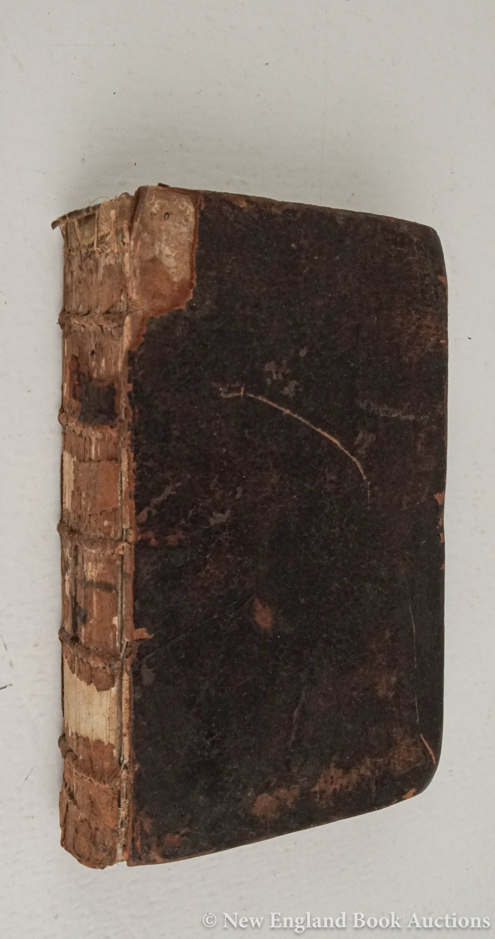 Misson, F.-M: 123. Misson, F.-M. Nouveau Voyage D'Italie...Seconde Edition. Volume 1 (only). Additional engraved title, 37 engraved plates (several torn with loss). 12mo, contemporary calf; lacking spine, some