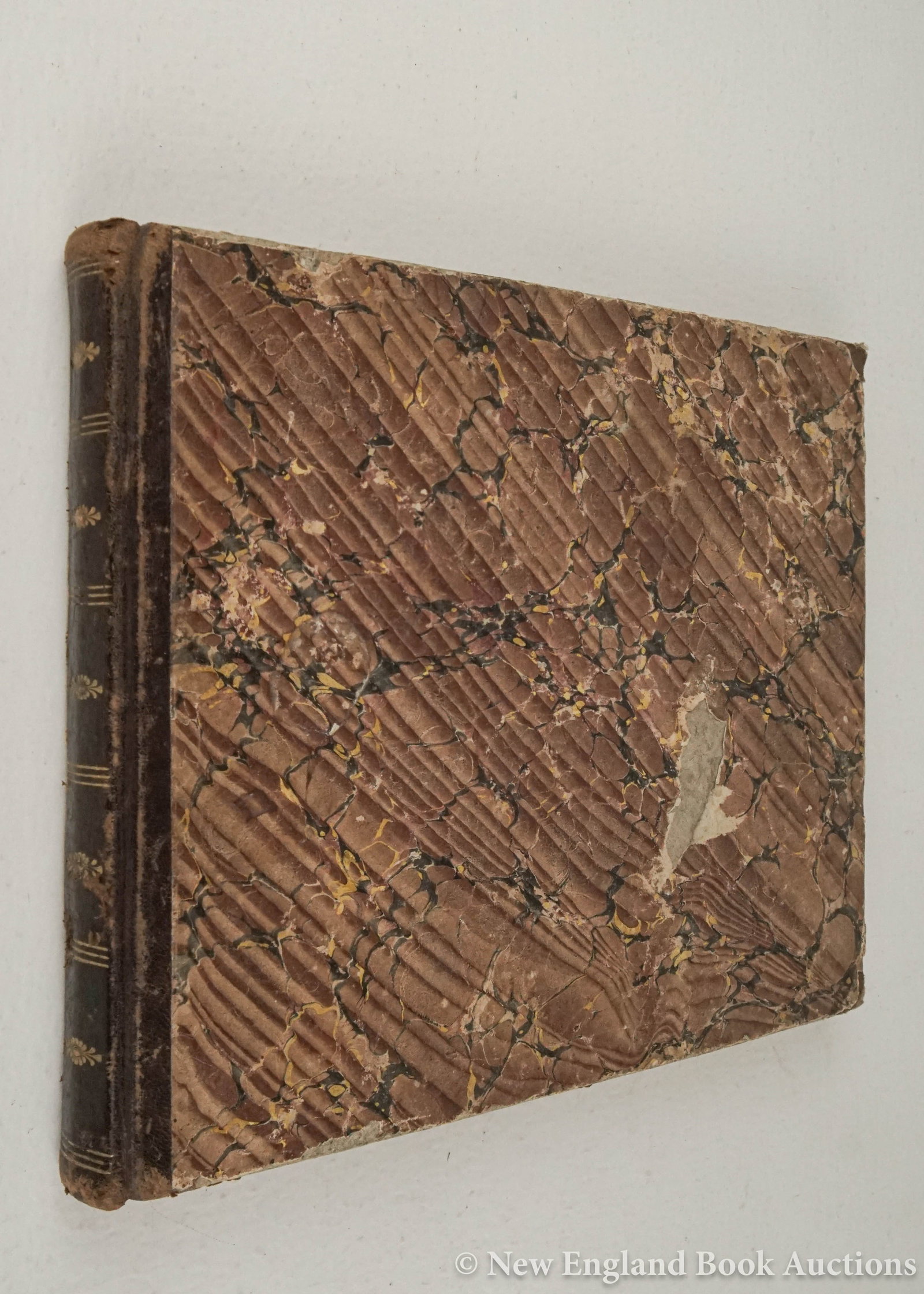 Music: 126. Music. [Beethoven, Ludwig von]. Cristo all'Oliveto. Oratorio. Sartizione Completa. By L. de Michele. Over 200 pages of ink manuscript transcriptions. Oblong 4to, gilt-decorated leather-backed