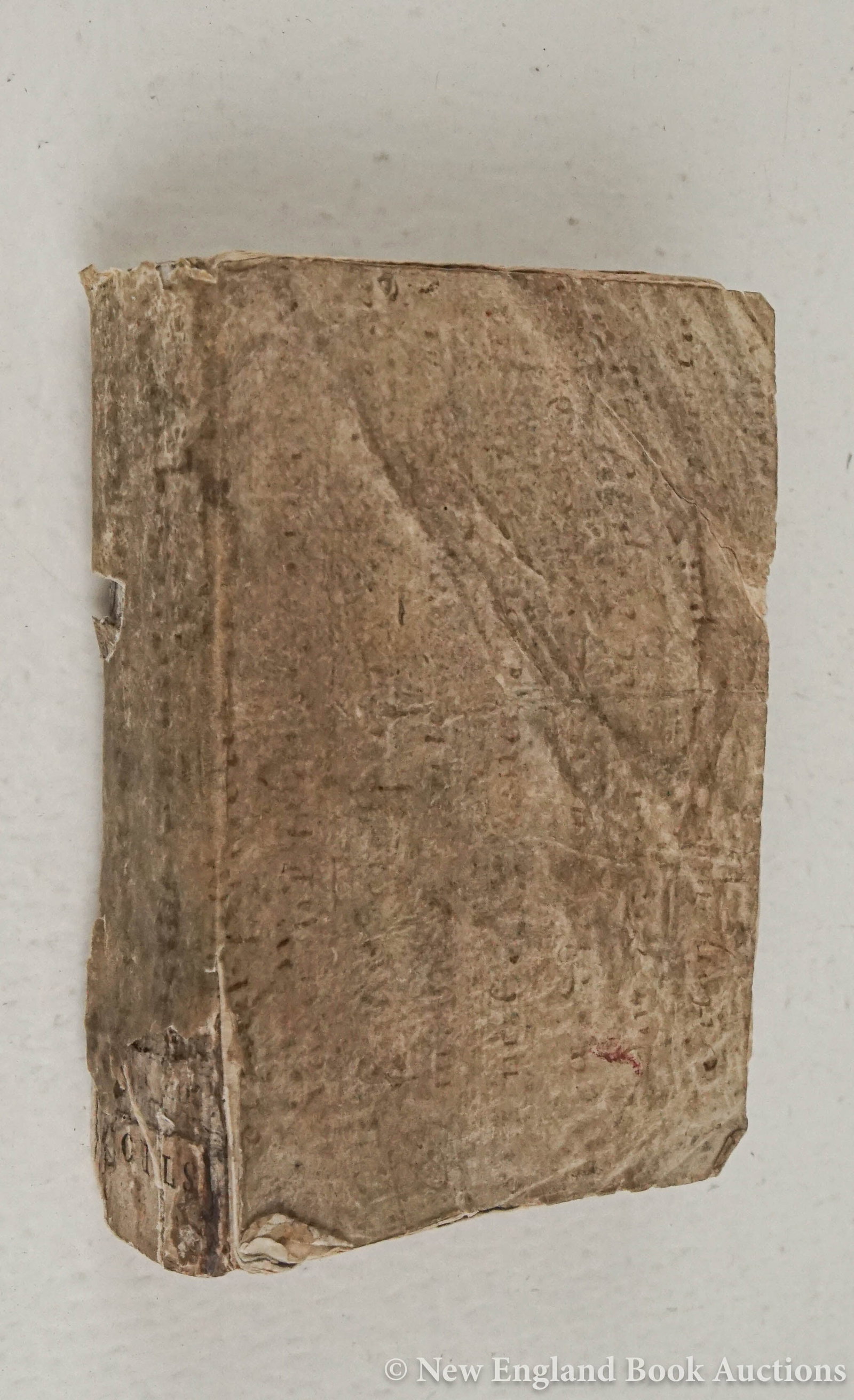 Palingenius Stallatus, Marcellus: 133. Palingenius Stallatus, Marcellus. [i. e. pseud. of Pietro Angelo Manzolli. Zodiacus Vitae; hoc est. Woodcut device on title. 366, [79 ( of 80)] pages. 16mo, old limp vellum; partially disbound.