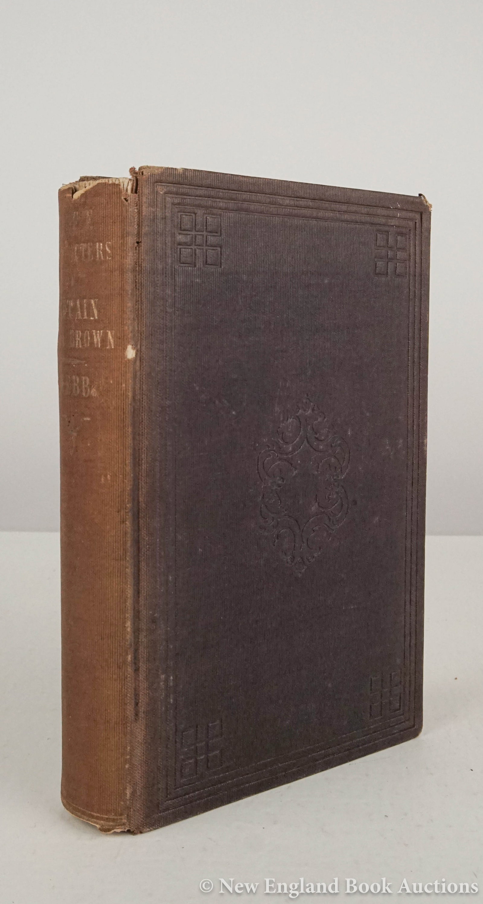 (Slavery and Abolition): 152. (Slavery and Abolition). [Brown, John]. Webb, Richard D. The Life and Letters of Captain John Brown, who was executed at Charlestown, Virginia, Dec. 2, 1859, for the Armed Attack upon American Sl