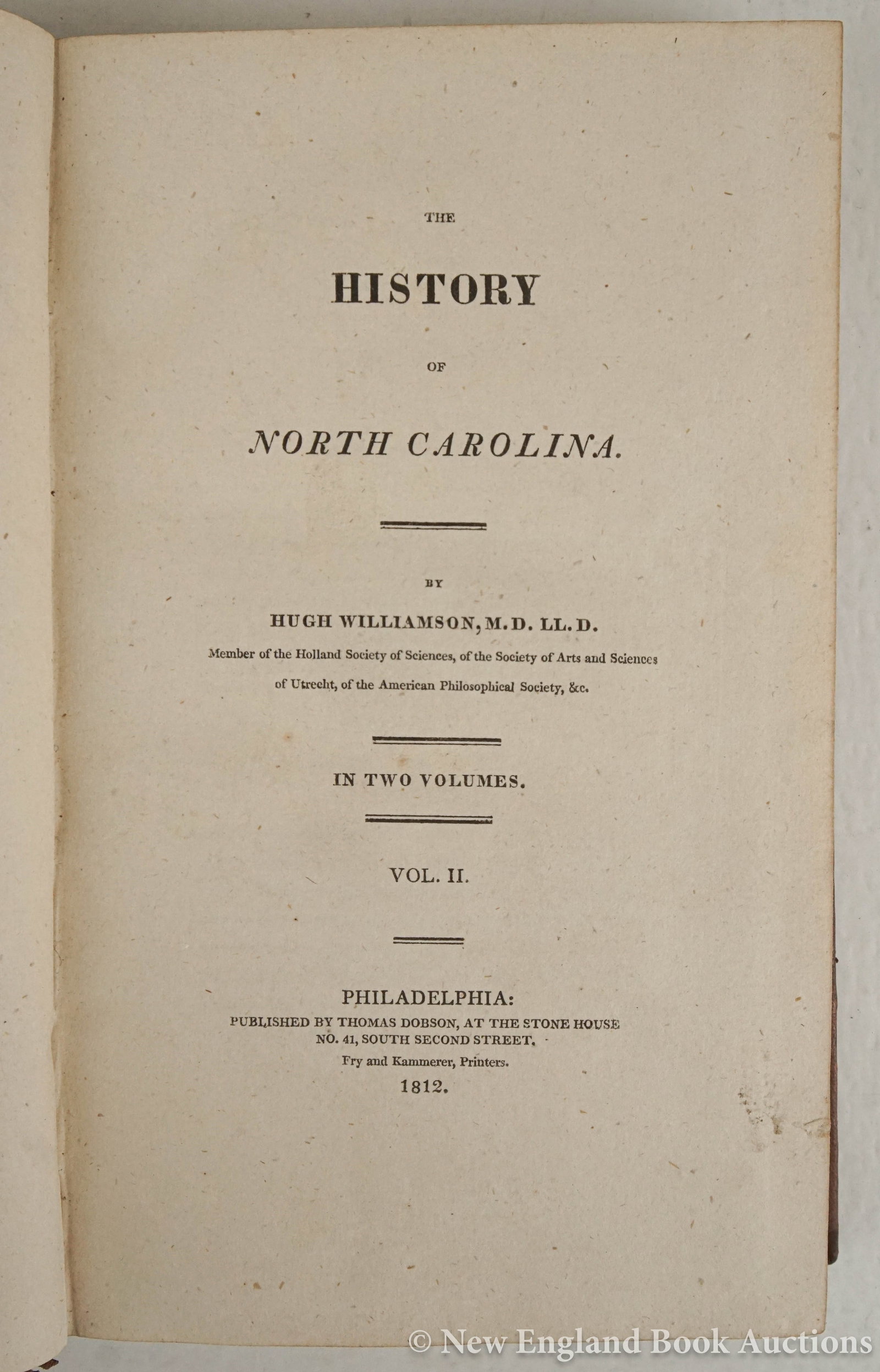 Williamson, Hugh - 5