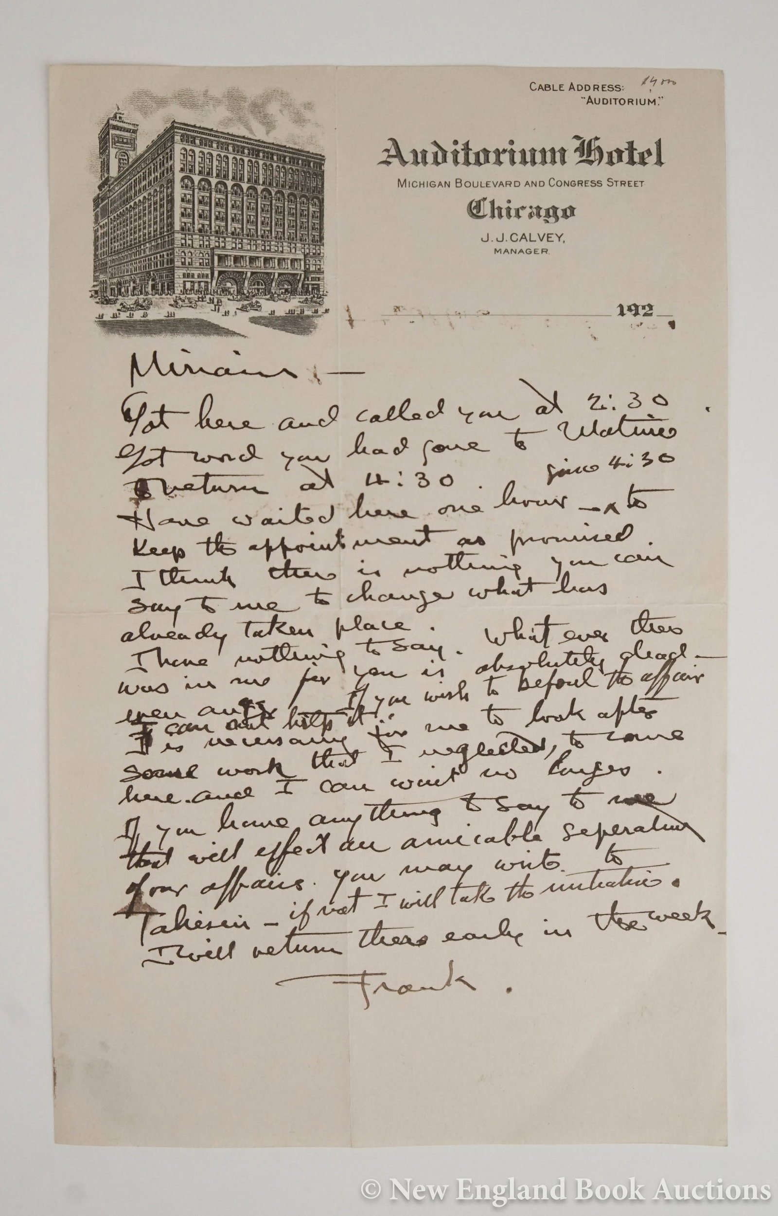 Wright, Frank Lloyd (1 of 2)