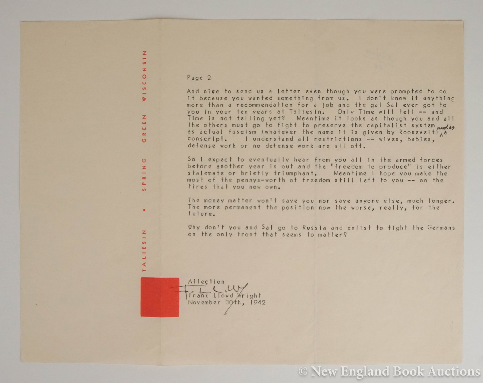 Wright, Frank Lloyd - 2