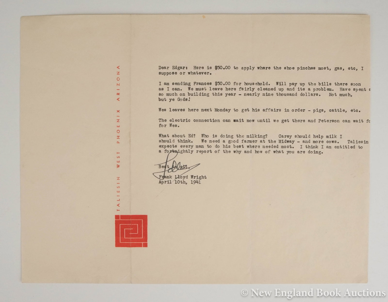 Wright, Frank Lloyd (1 of 2)