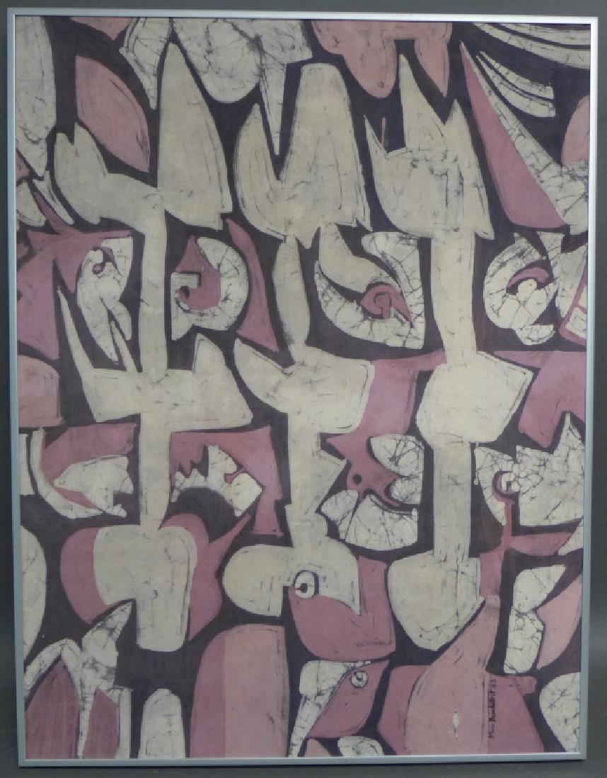 Framed Silk Batik (1 of 7)