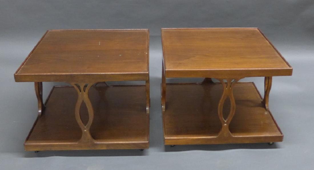 Pair Square End Tables (1 of 8)