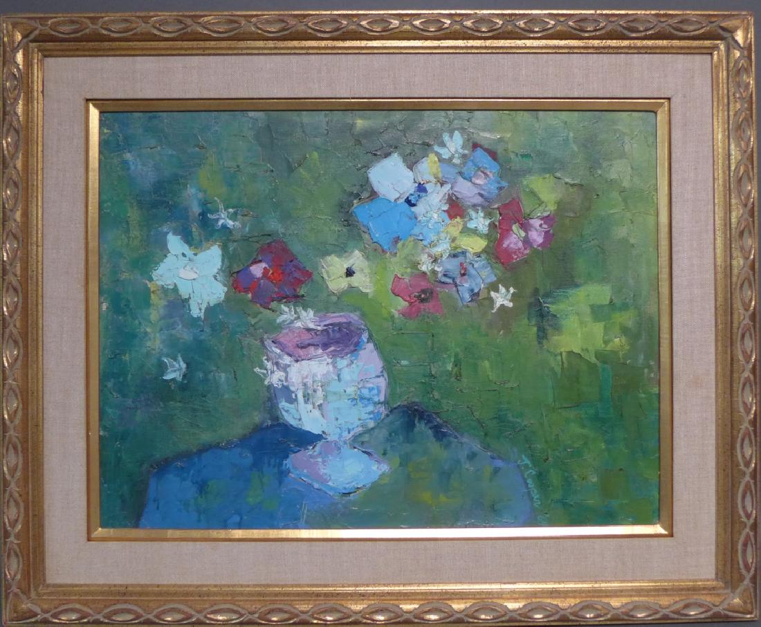 Modern Floral Still Life Painting (1 of 6)