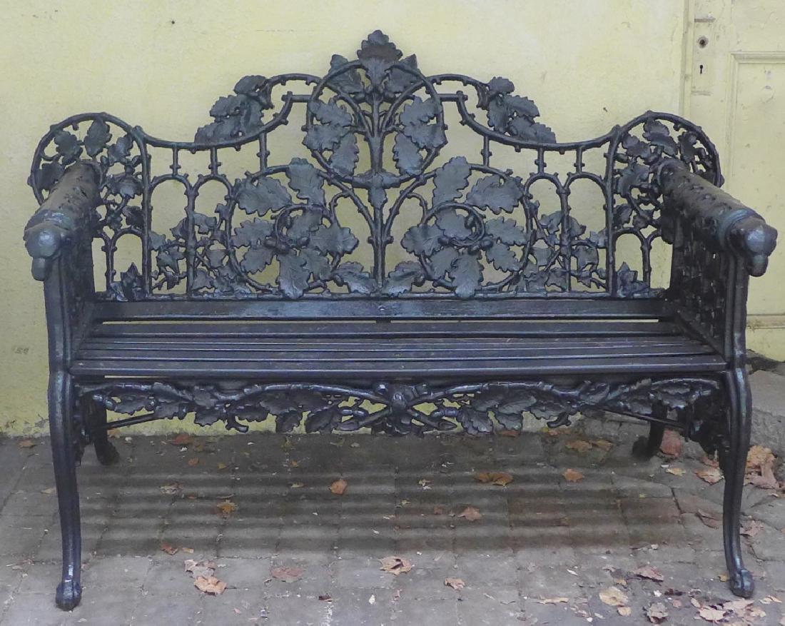 Coalbrookdale Victorian Garden Bench (1 of 10)
