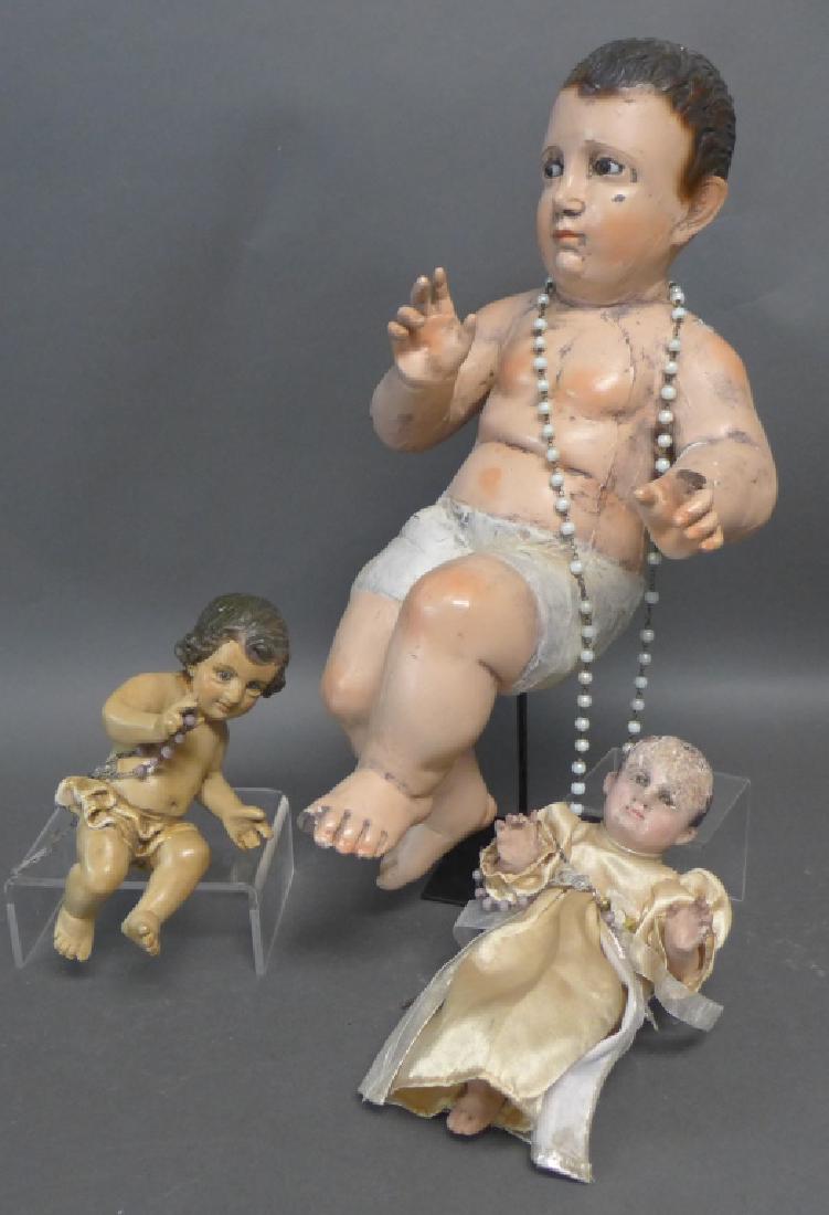 Antique Santos Figures Depicting Baby Jesus (1 of 10)