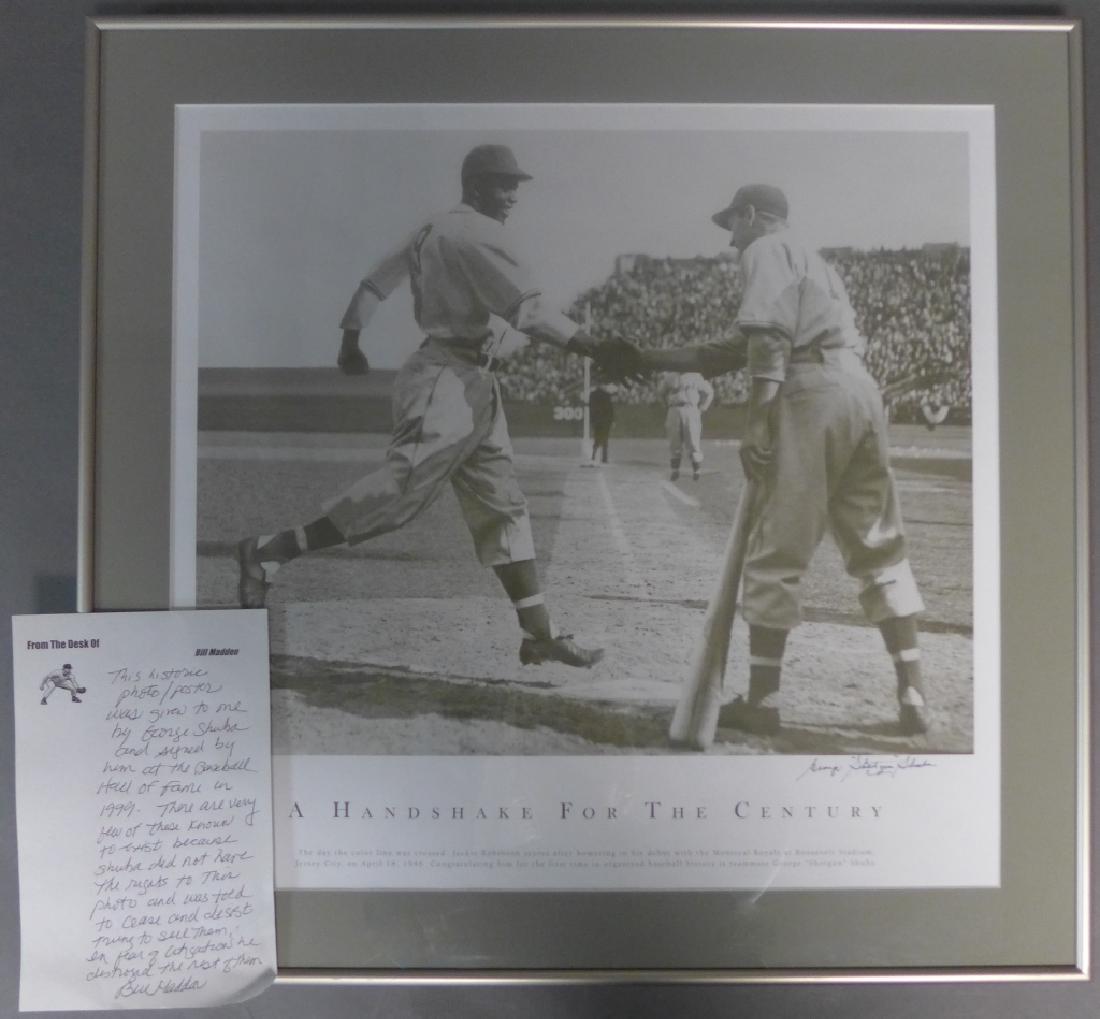 Historic J. Robinson & G. Schuba Poster, Signed (1 of 8)