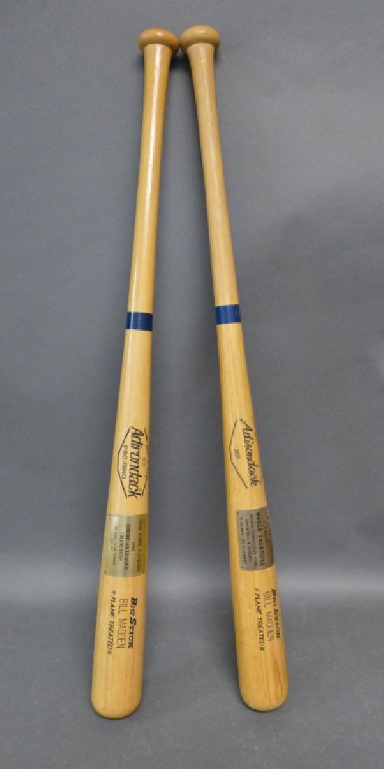 1978 & 1981 NY Yankees Commemorative Engraved Bats (1 of 10)