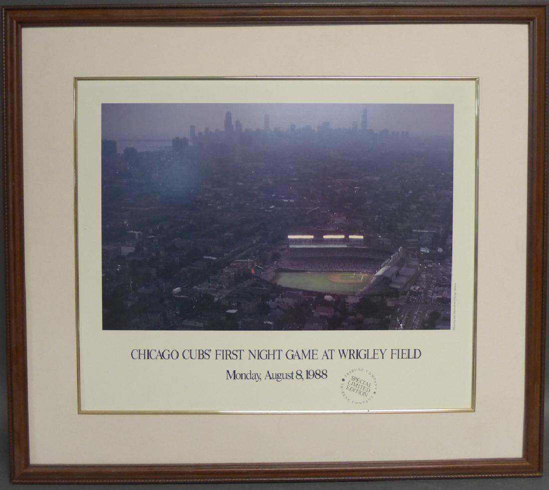 Limited Edition Cub's First Night Game Photo (1 of 8)