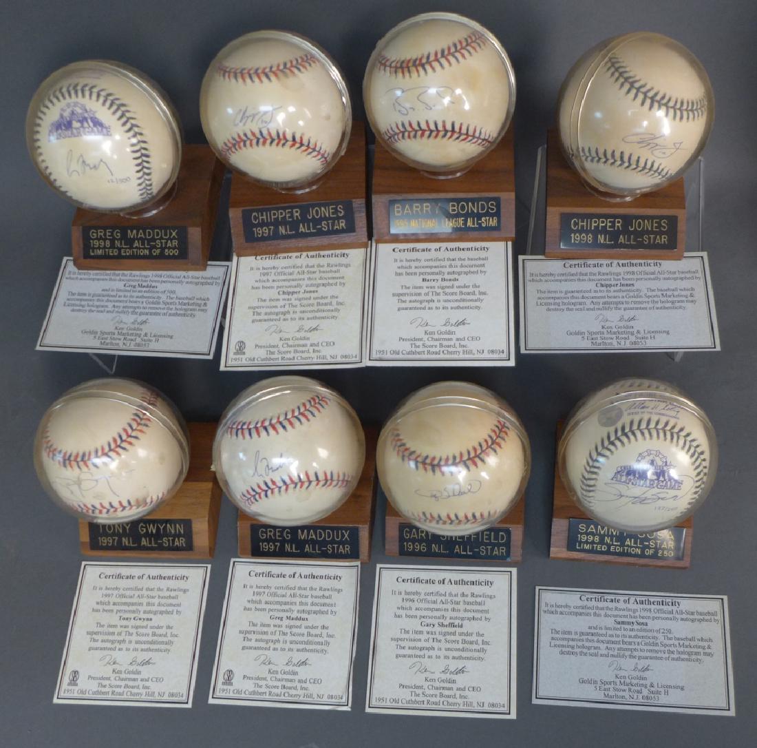 National League All-Star Signed Baseballs w/ certs (1 of 10)