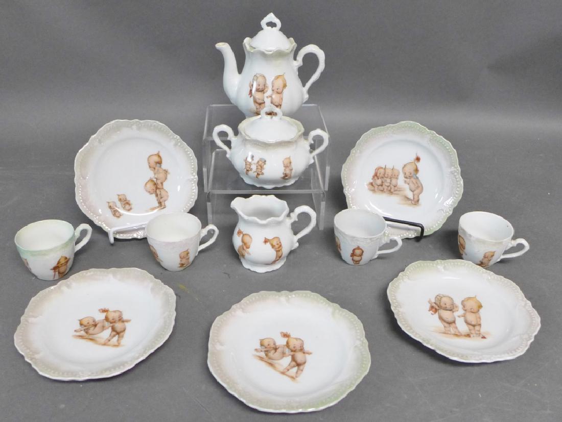 Vintage Kewpie Child's Tea Set (1 of 10)