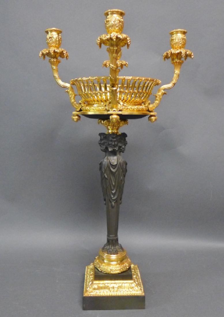 19th C Louis XVI Style Candelabra Centerpiece (1 of 10)
