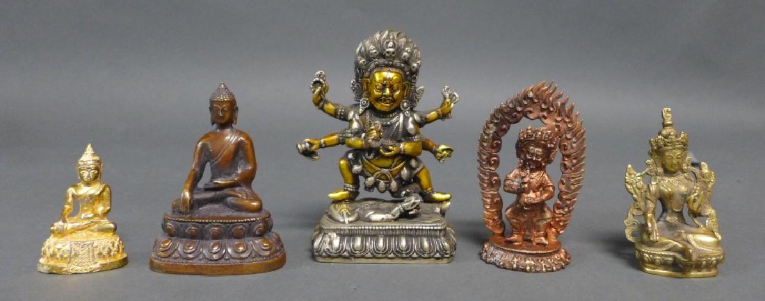 Collection of Small Buddha Figures (1 of 10)