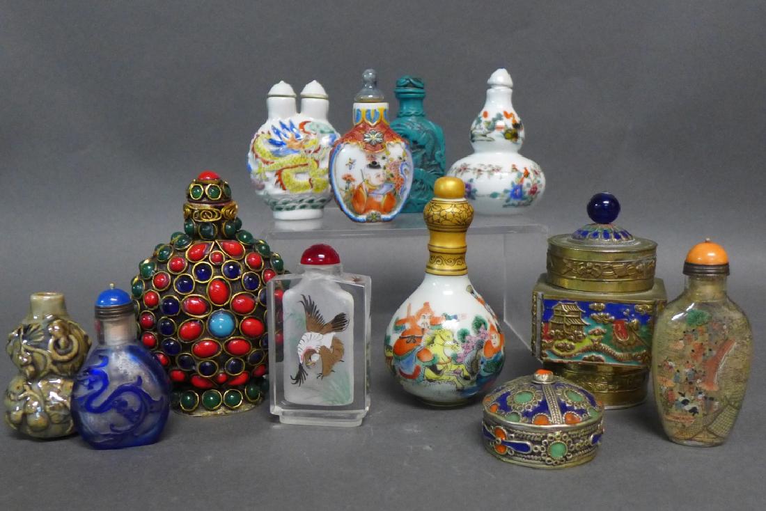 Asian Snuff Bottles and Vessels (1 of 8)
