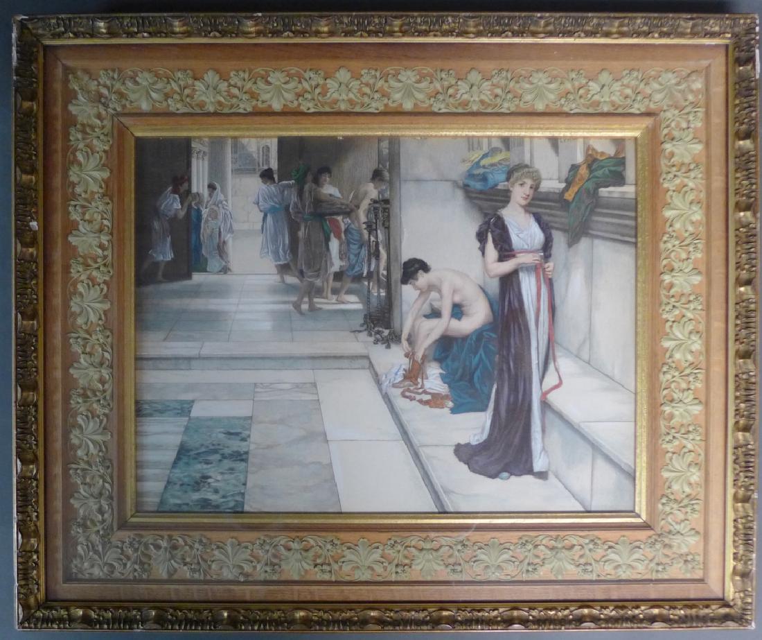 Hand Colored Mezzotint after JL Jerome (1 of 7)